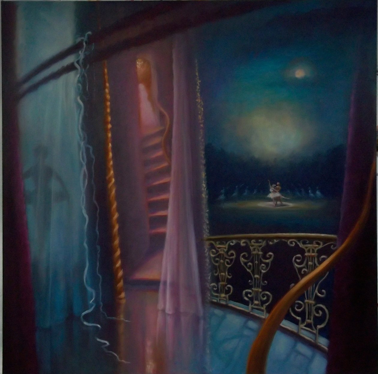 Månens refleksion, 2011 af Lee Campbell