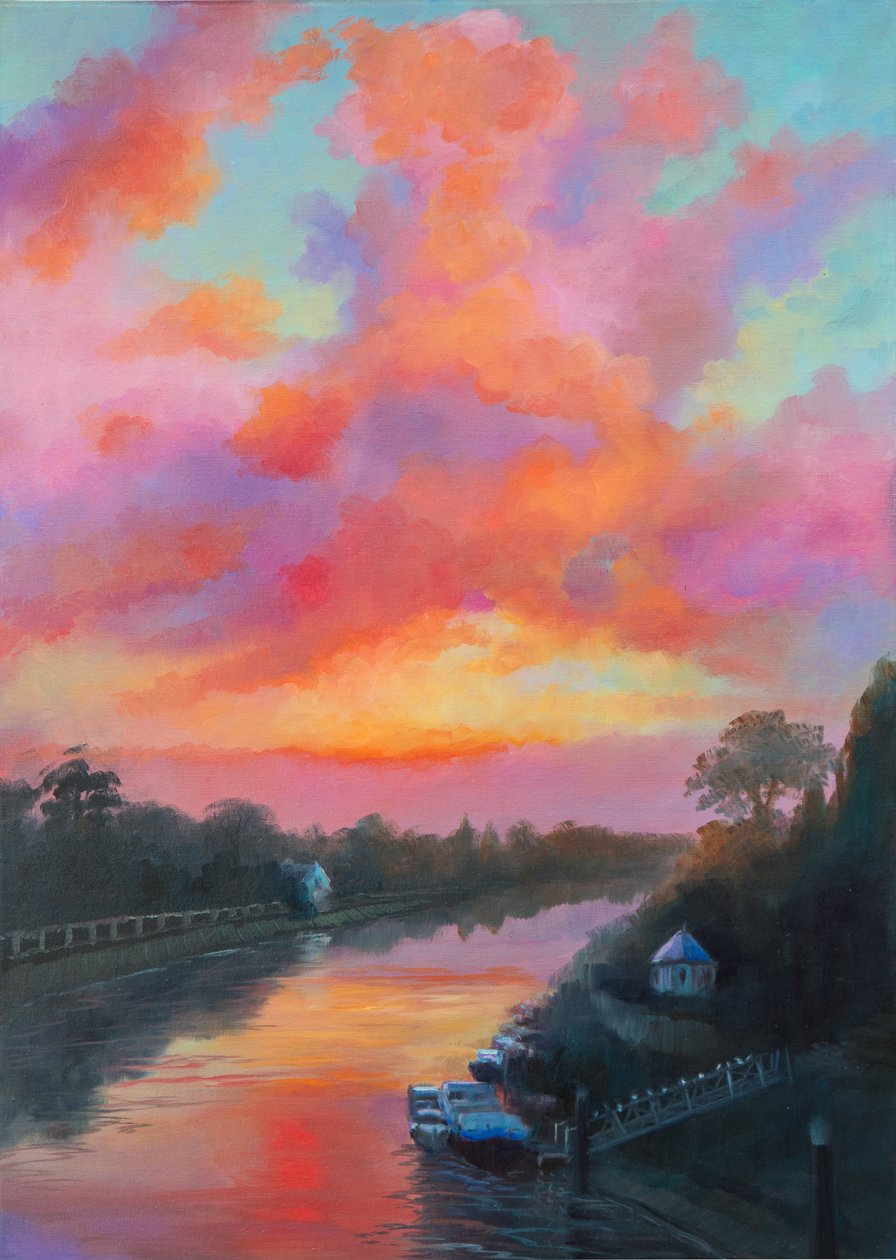 Pastel Surise, 2017, af Lee Campbell
