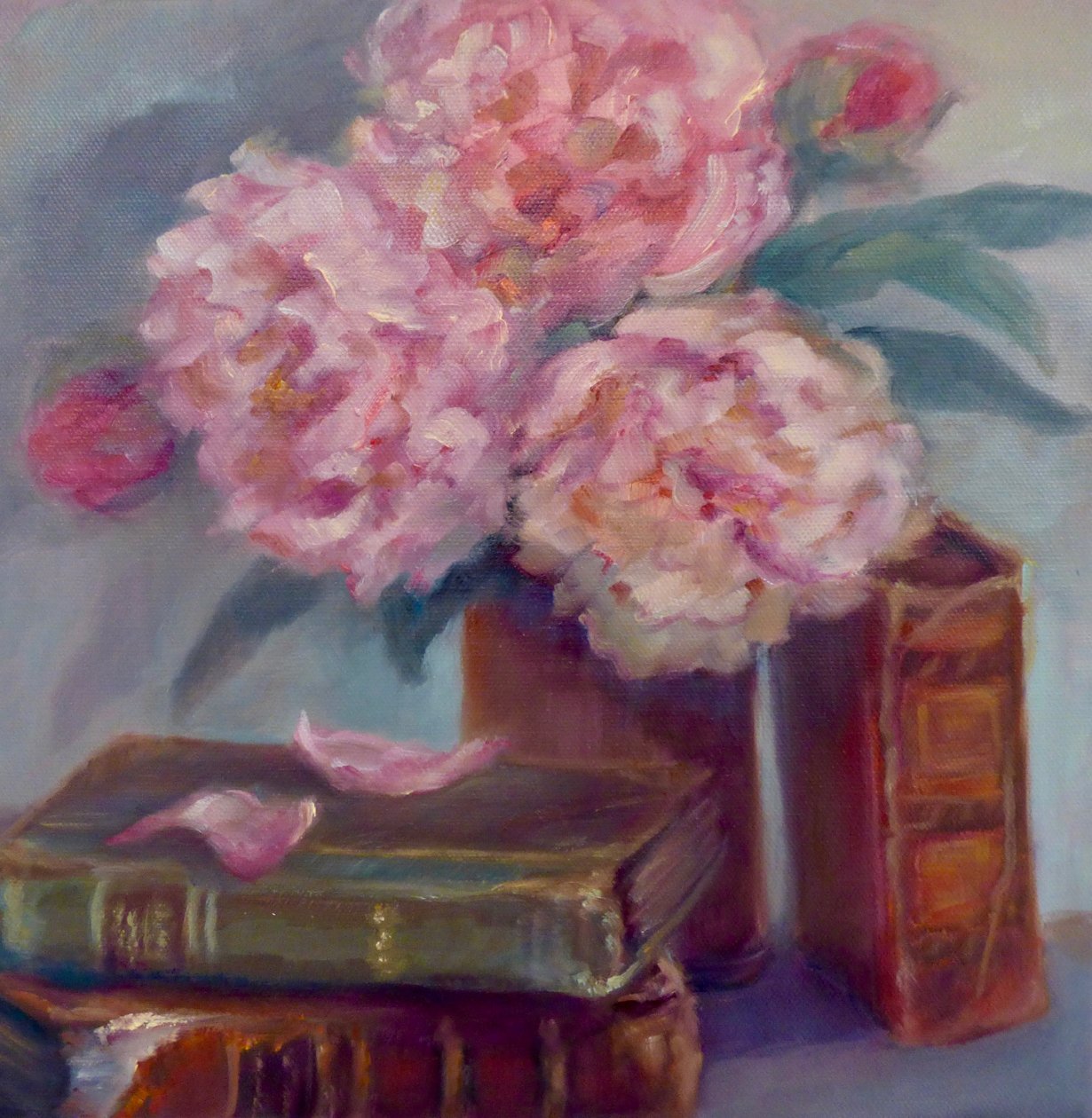 Peonies Pink, 2019, af Lee Campbell