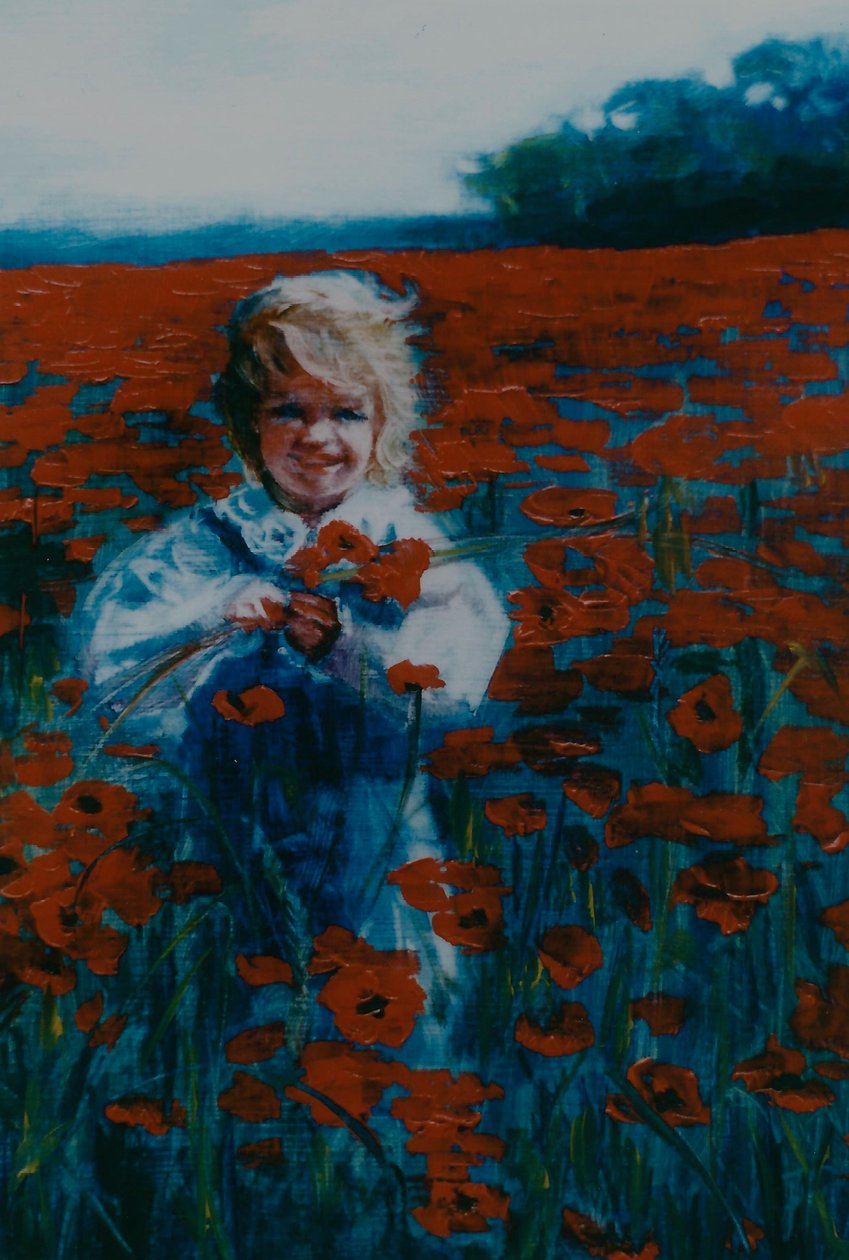 Valmuer, 2000 (olie på papir) af Lee Campbell