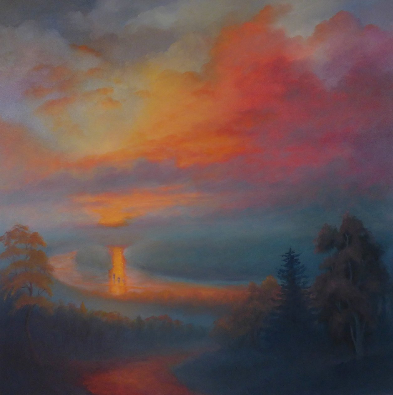 Richmond Glow, 2018, af Lee Campbell