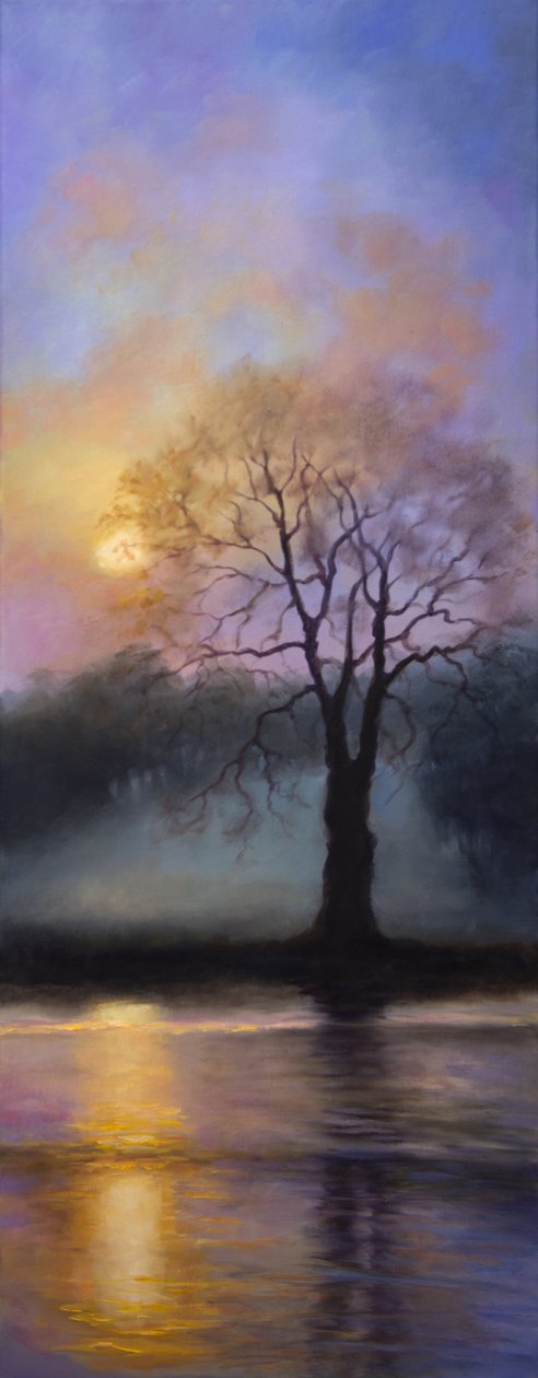 Bushy Park Dusk, 2016, af Lee Campbell