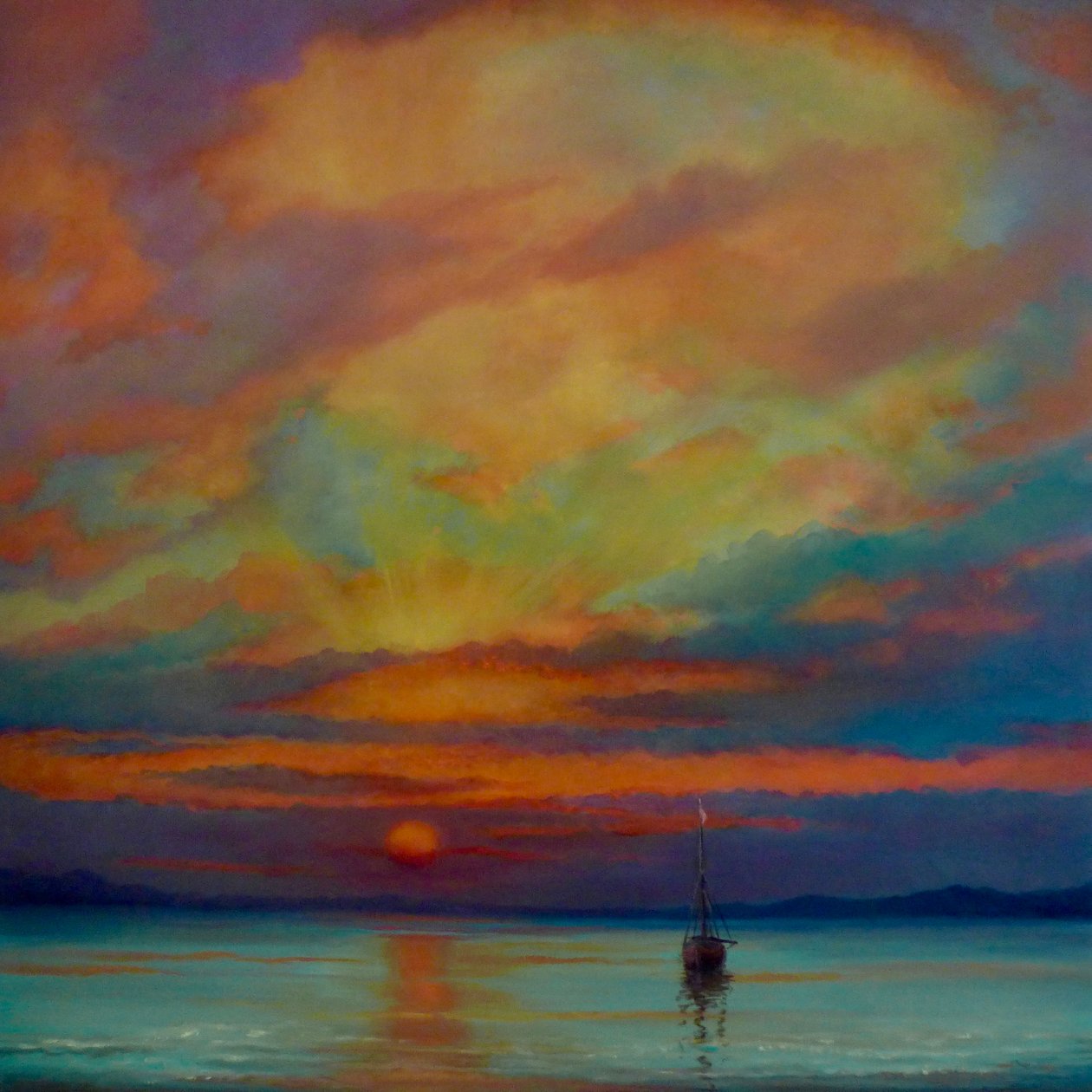 Tranquil Waters, 2020 af Lee Campbell