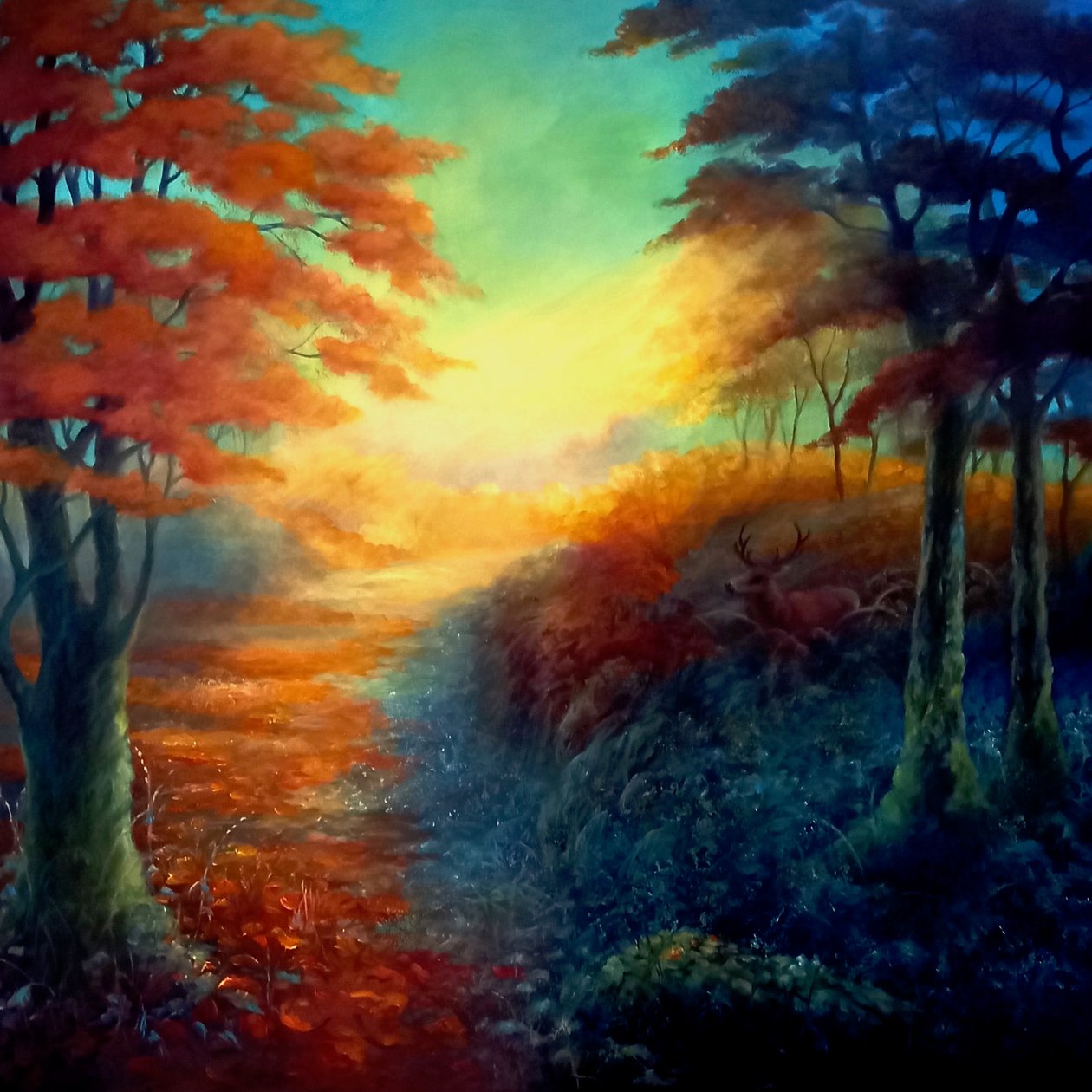 Forest Light, 2021 af Lee Campbell