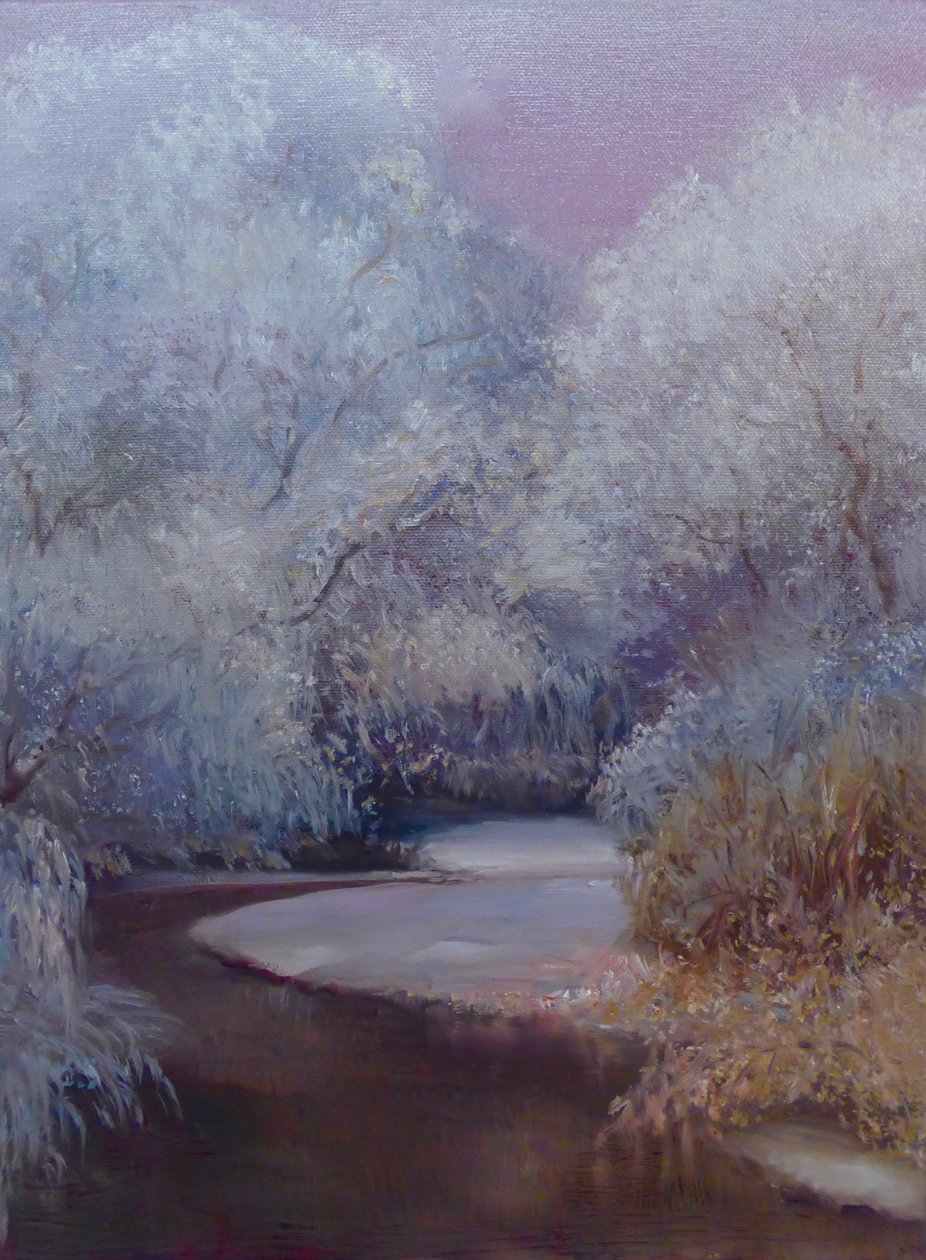 Frosting, 2019 (olie på lærred) af Lee Campbell