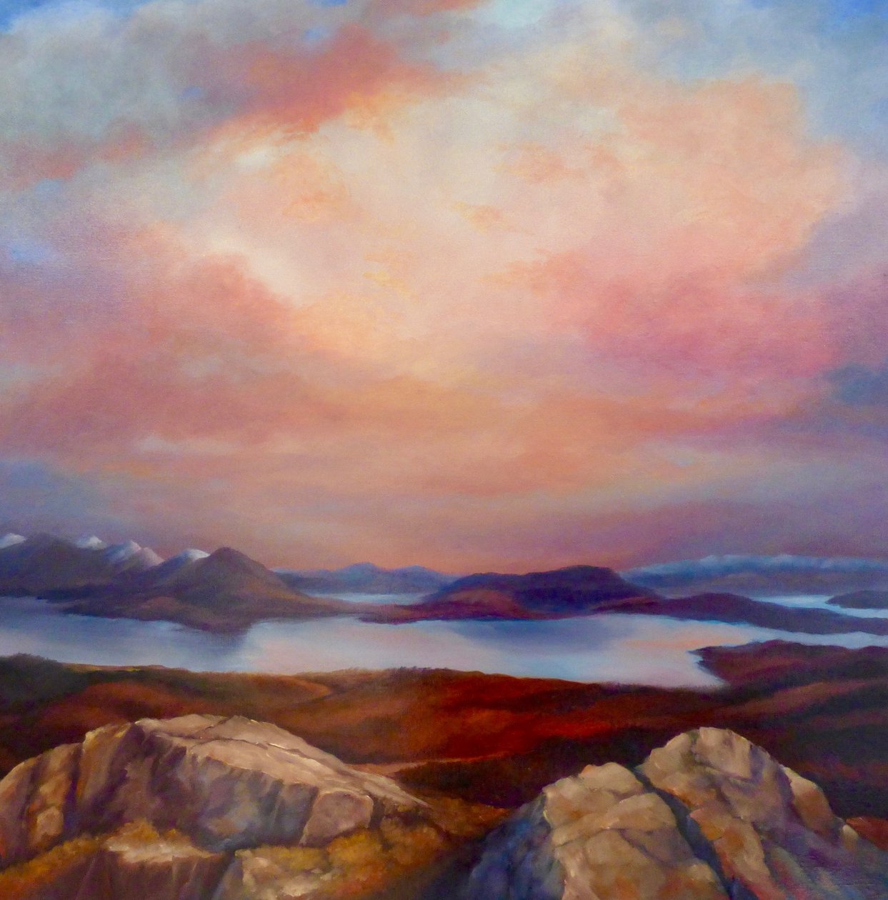 Highland Loch, 2019 af Lee Campbell