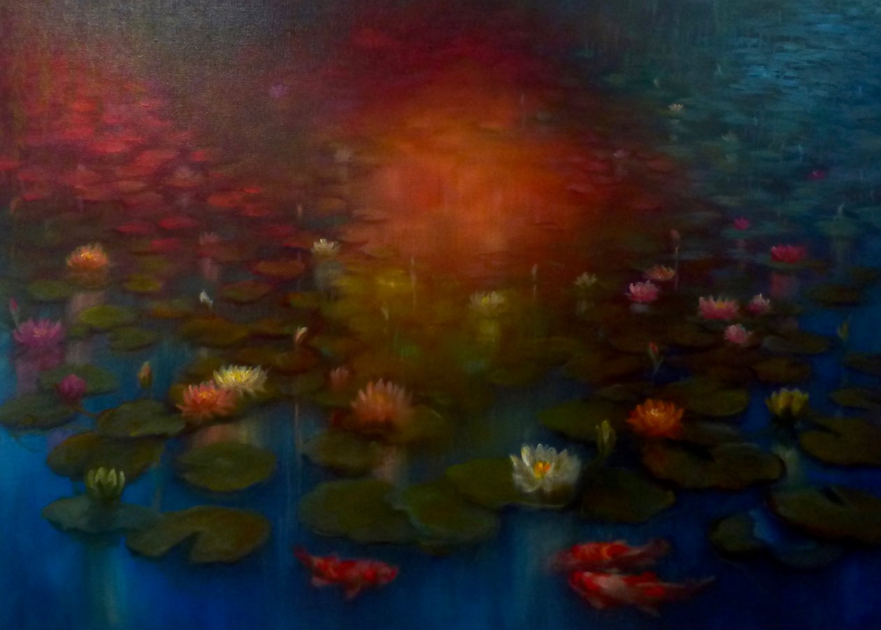 Lily Pond, 2020 af Lee Campbell