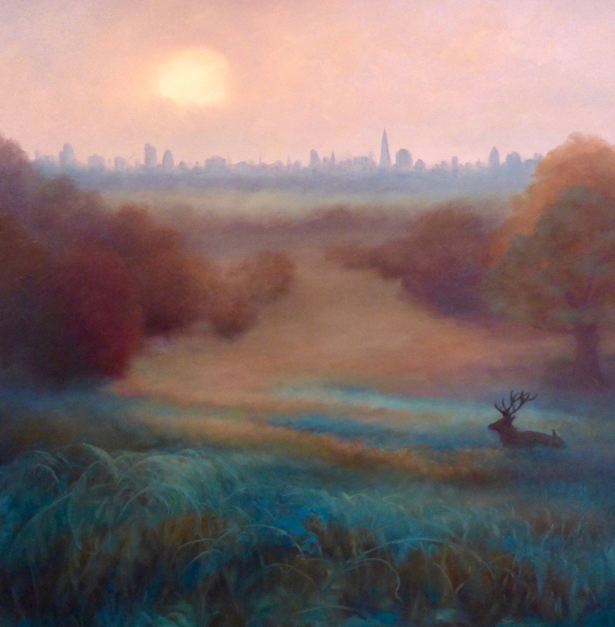 Morgentåge Richmond Park, 2021 af Lee Campbell