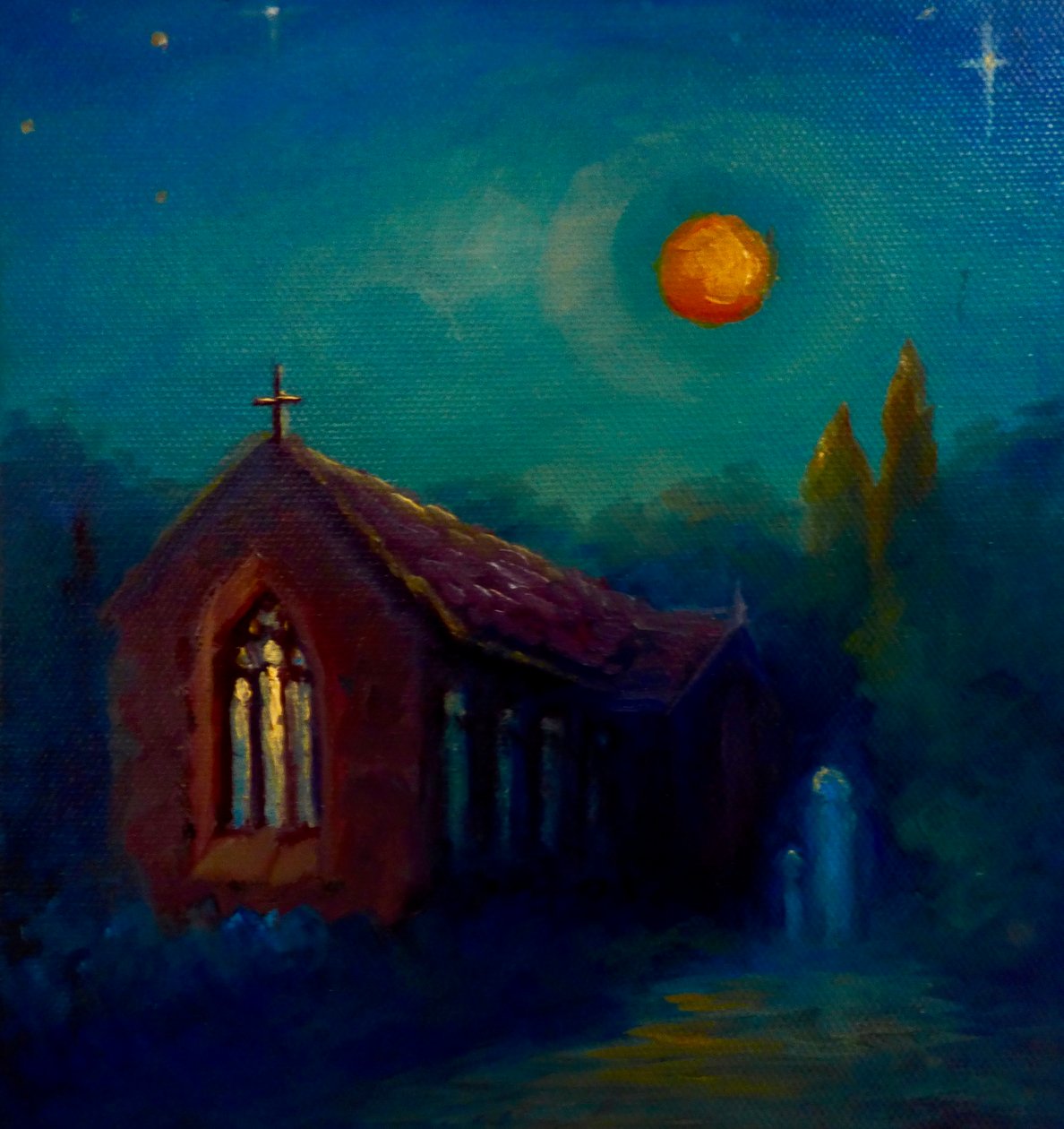 Night Moves II, 2019 af Lee Campbell