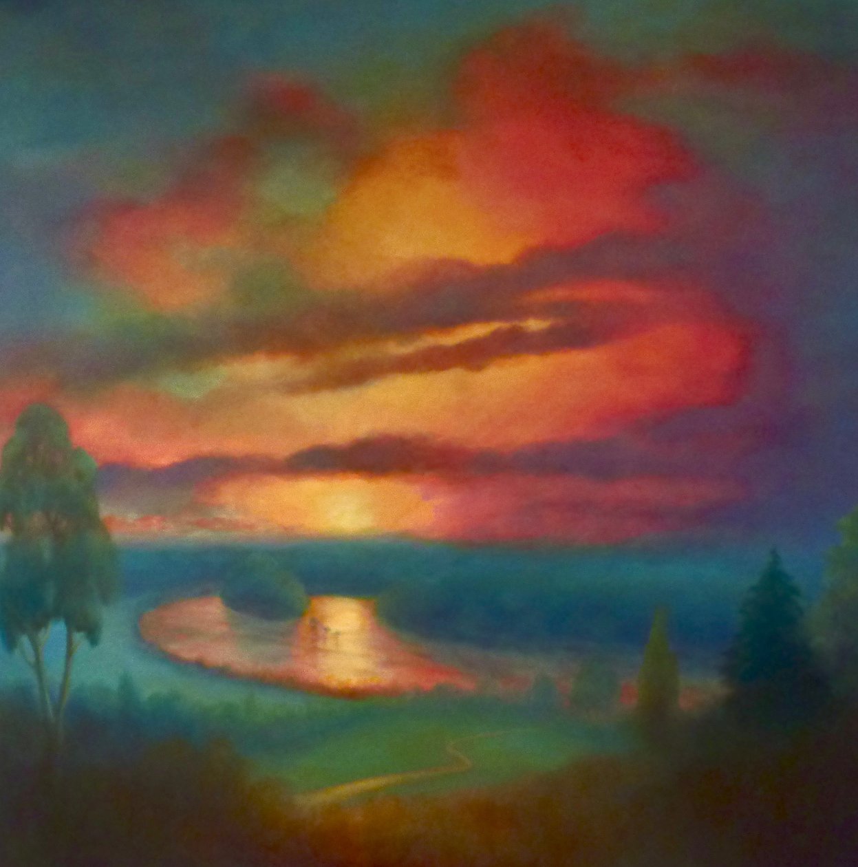 Richmond Sunglow, 2020 af Lee Campbell