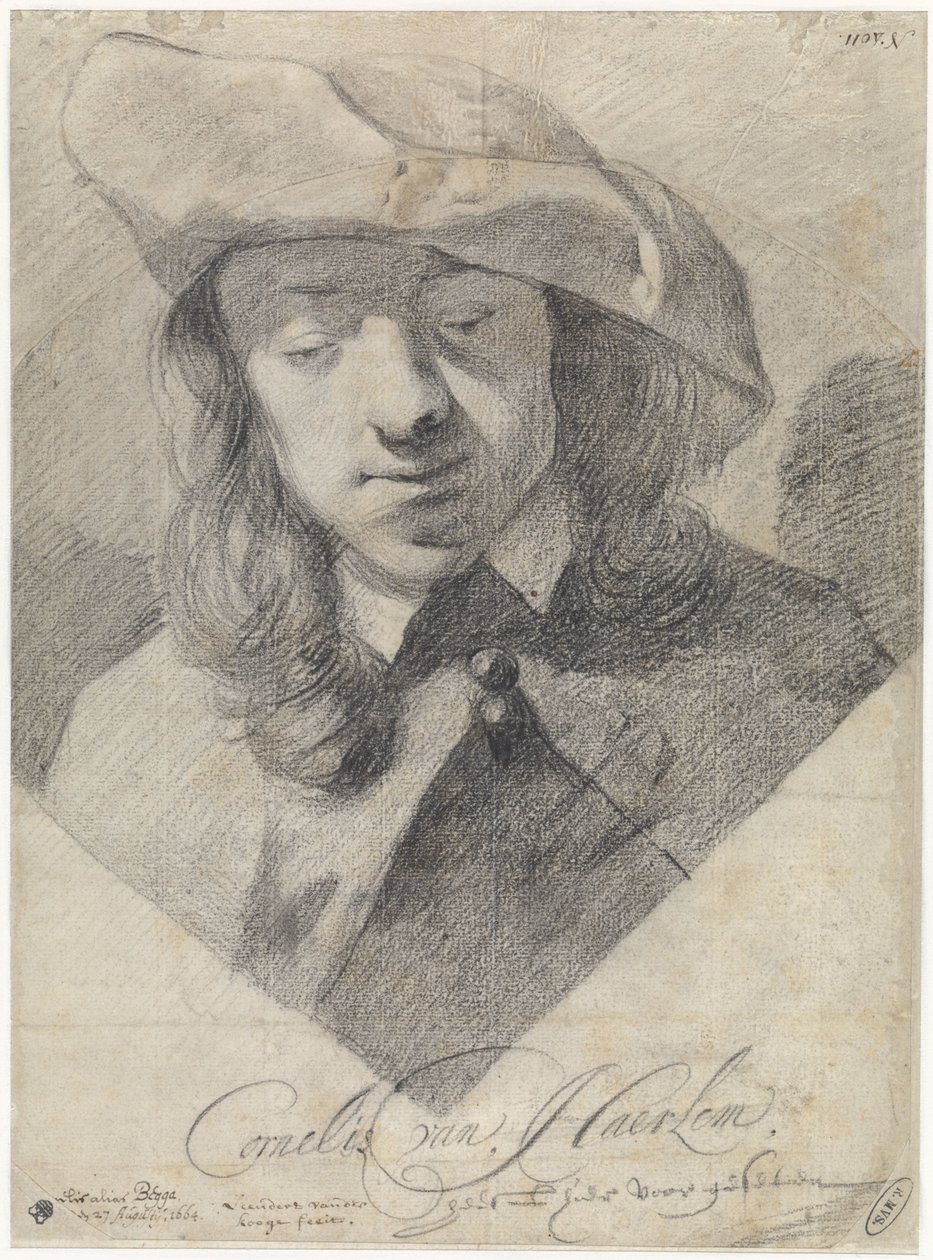 Portræt af Cornelis Cornelisz. af Leendert van der Cooghen