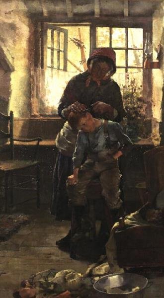 Dame Trimmer, ca.1886 af Leghe Suthers
