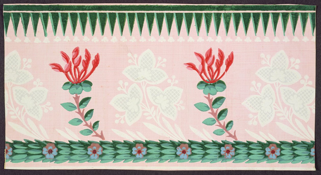 Linon-Batist tapetkant, 1802 af Legrand factory of Legrand factory of