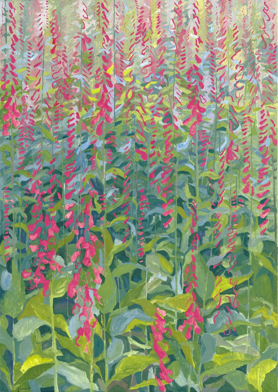 Foxgloves, 2014 af Leigh Glover