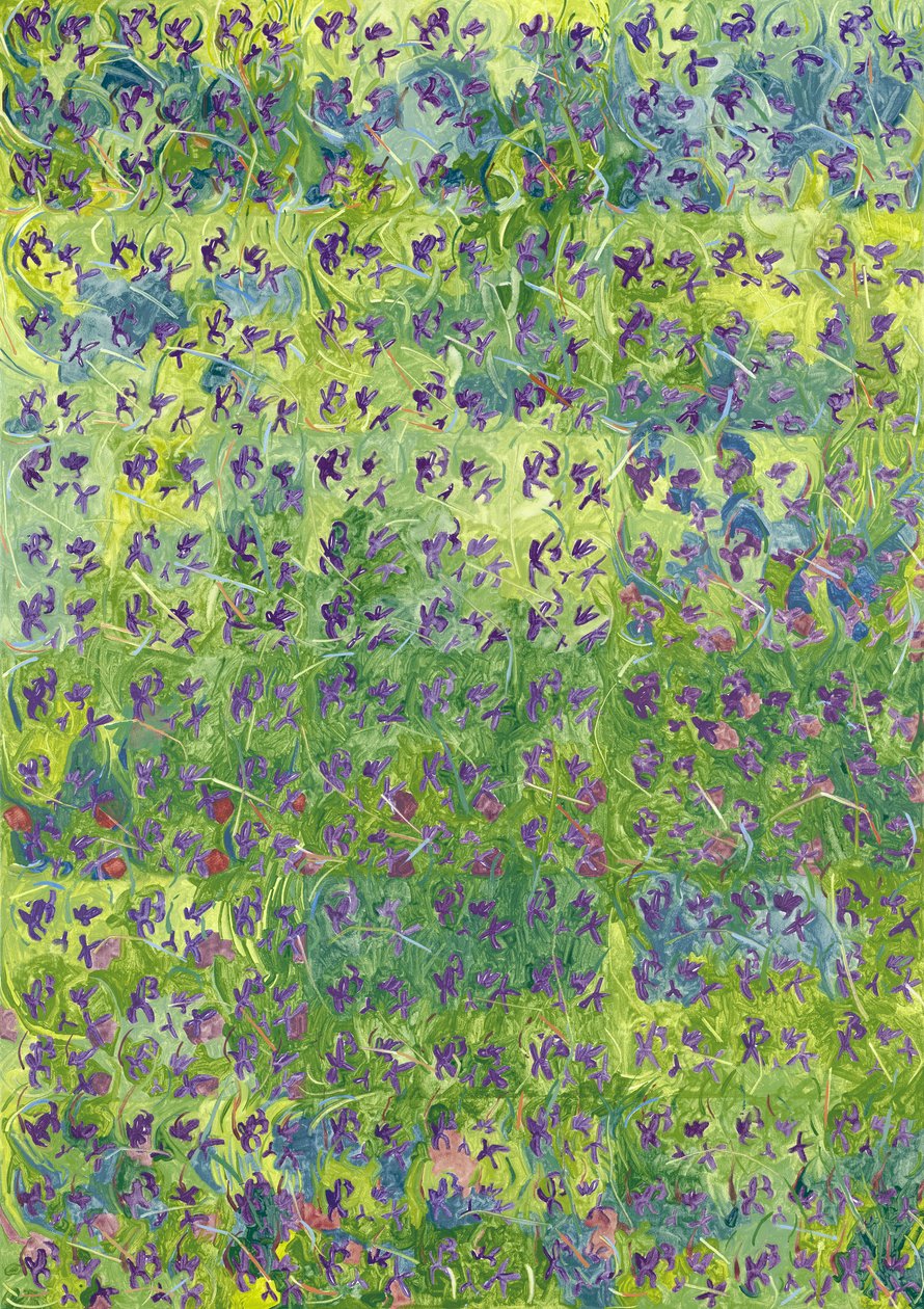 Sweet Violets, 2012, af Leigh Glover