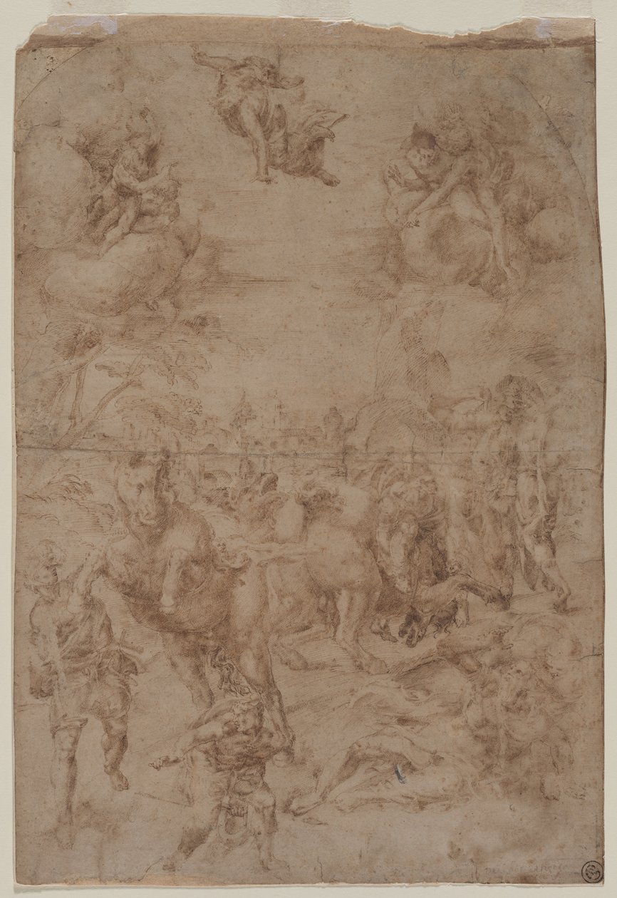 St. Pauls omvendelse efter 1575. af Lelio Orsi da Novellara