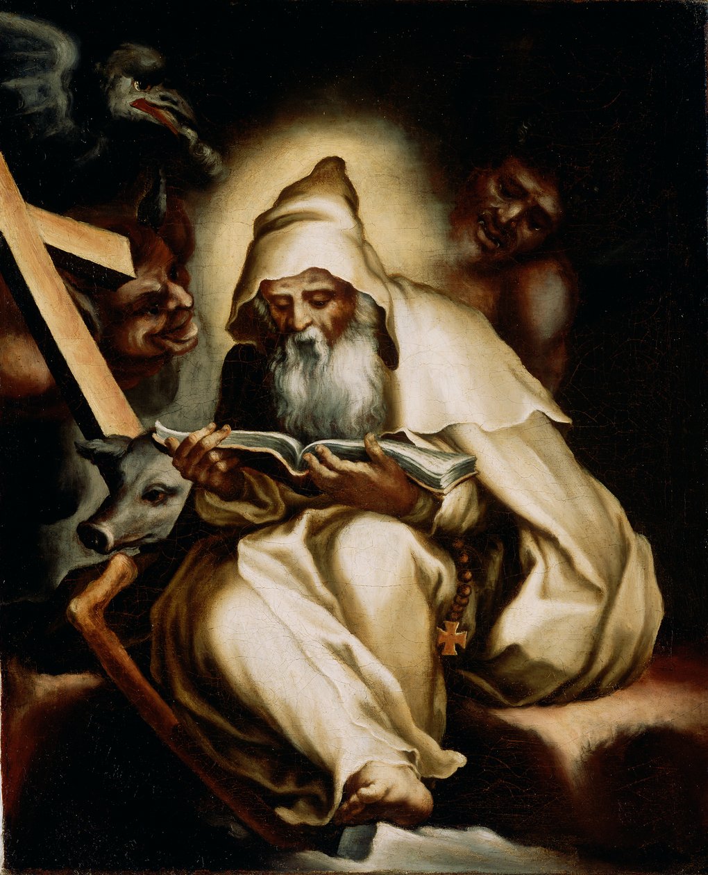 Sankt Anthonys fristelse, ca. 1575 af Lelio Orsi da Novellara