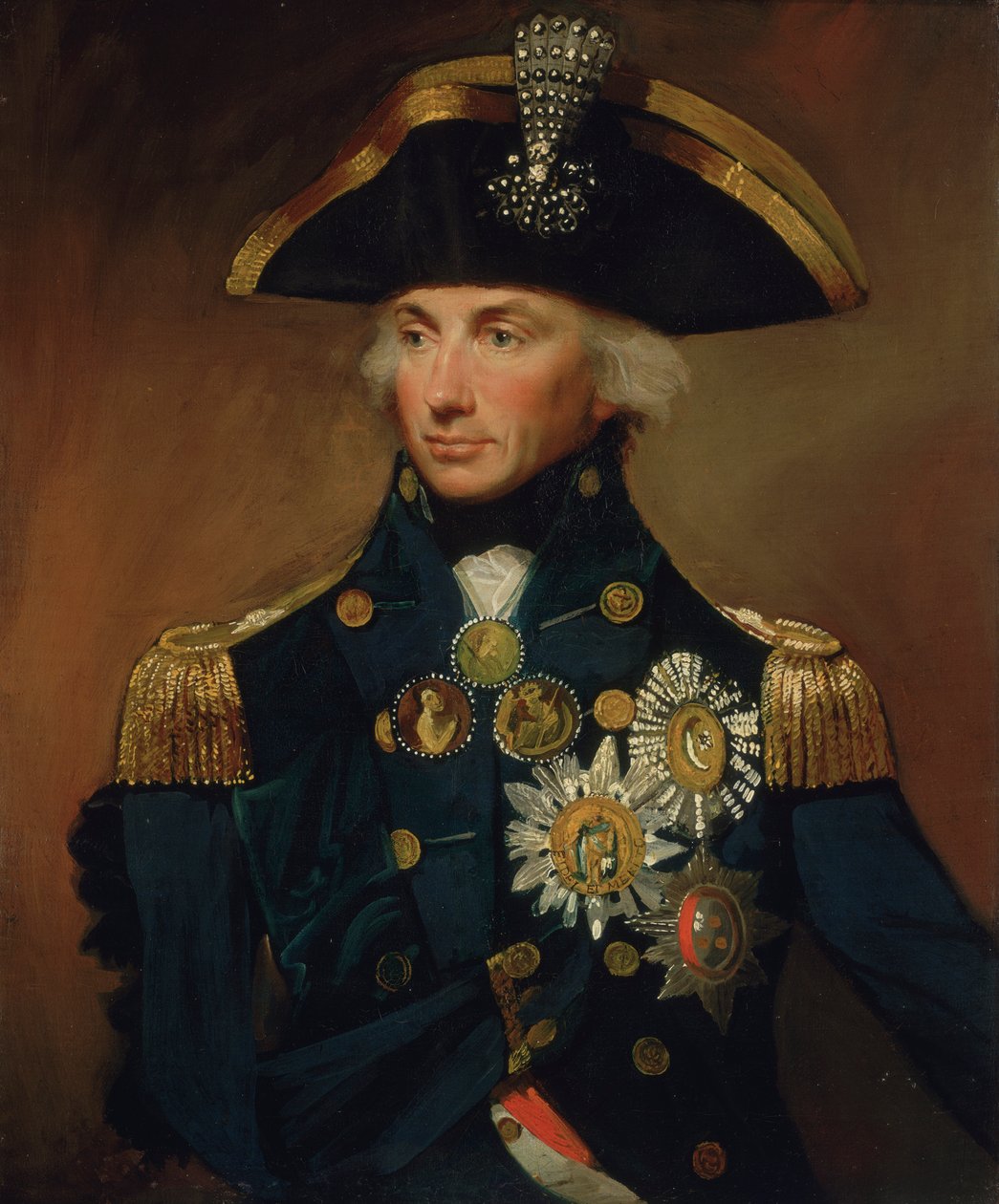 Kontreadmiral Horatio Nelson af Lemuel Francis Abbott