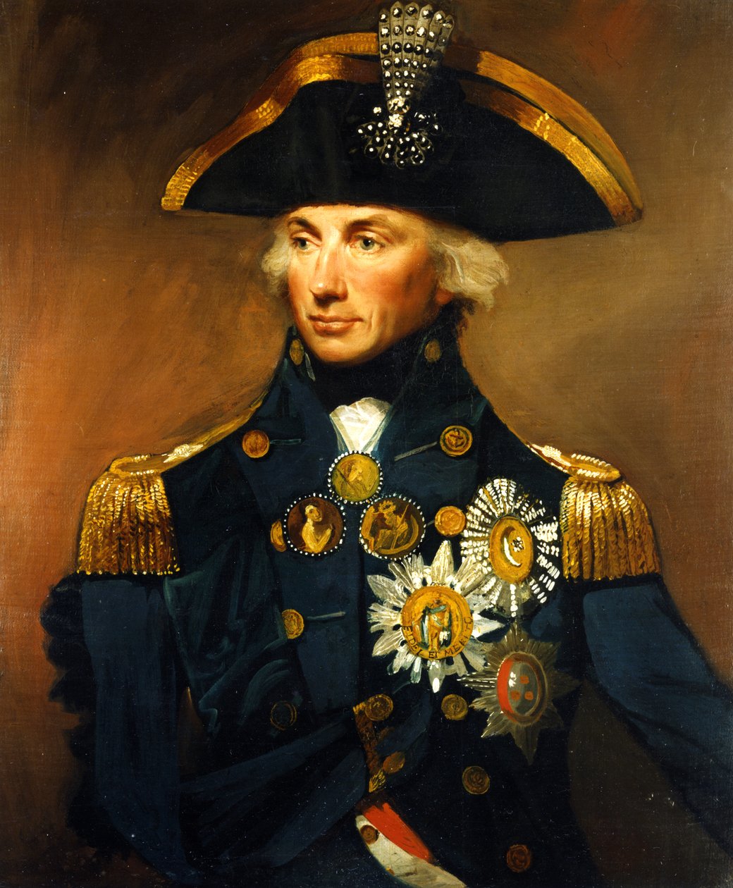 Kontreadmiral Sir Horatio Nelson, 1798-1799. af Lemuel Francis Abbott