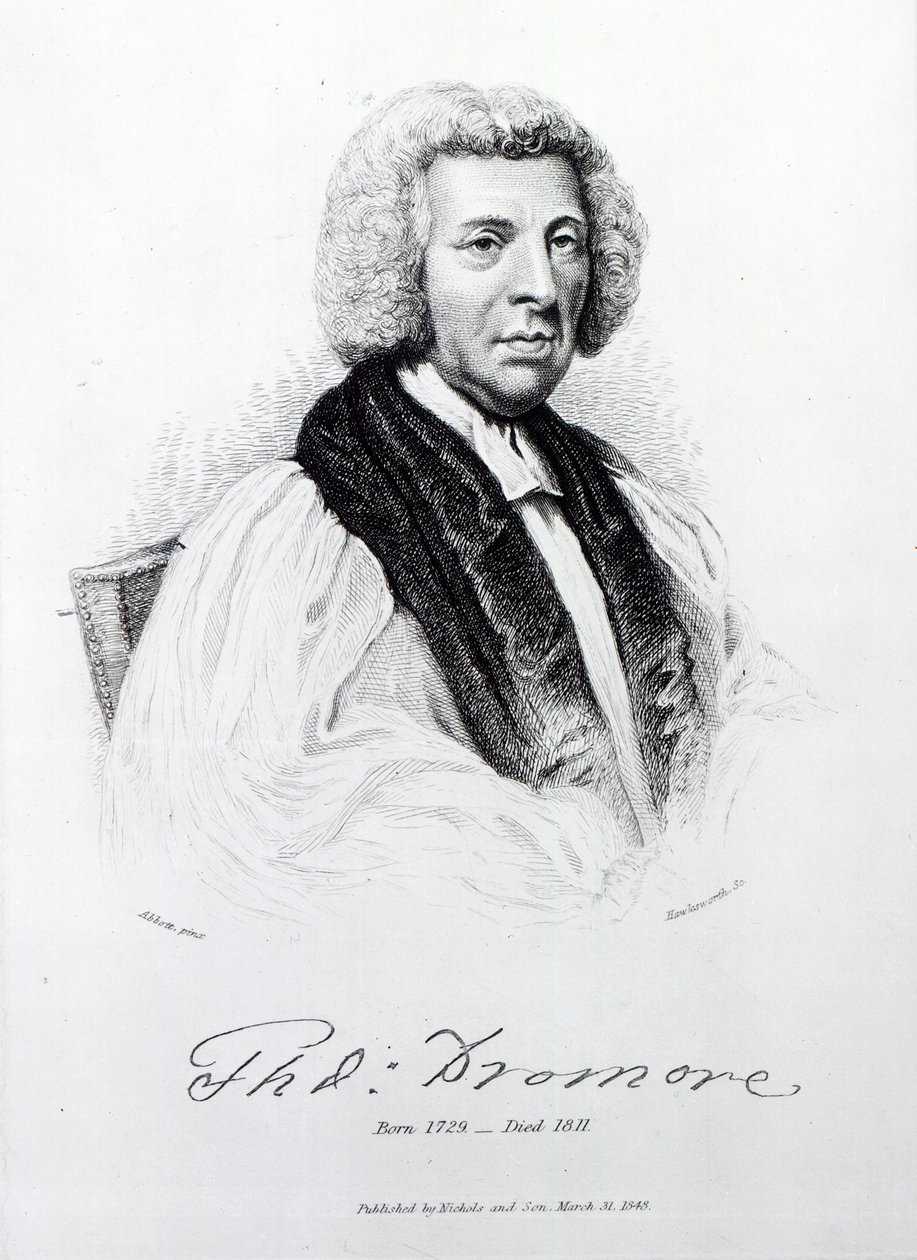 Thomas Percy, biskop af Dromore, graveret af John Hawksworth, 1848 af Lemuel Francis Abbott