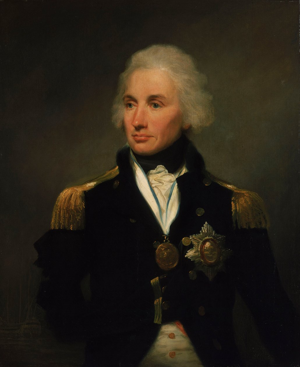 Viceadmiral Horatio Nelson af Lemuel Francis Abbott