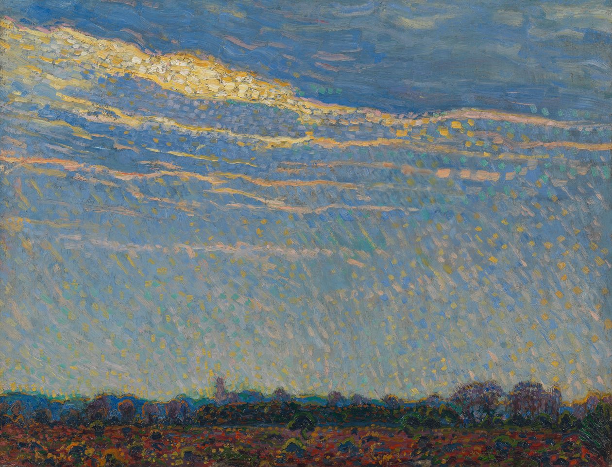 Efterårsdag af Leo Gestel