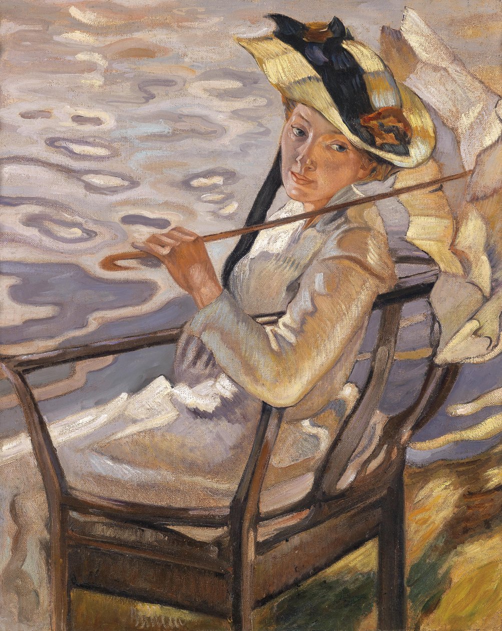 I sollyset IV af Leo Putz