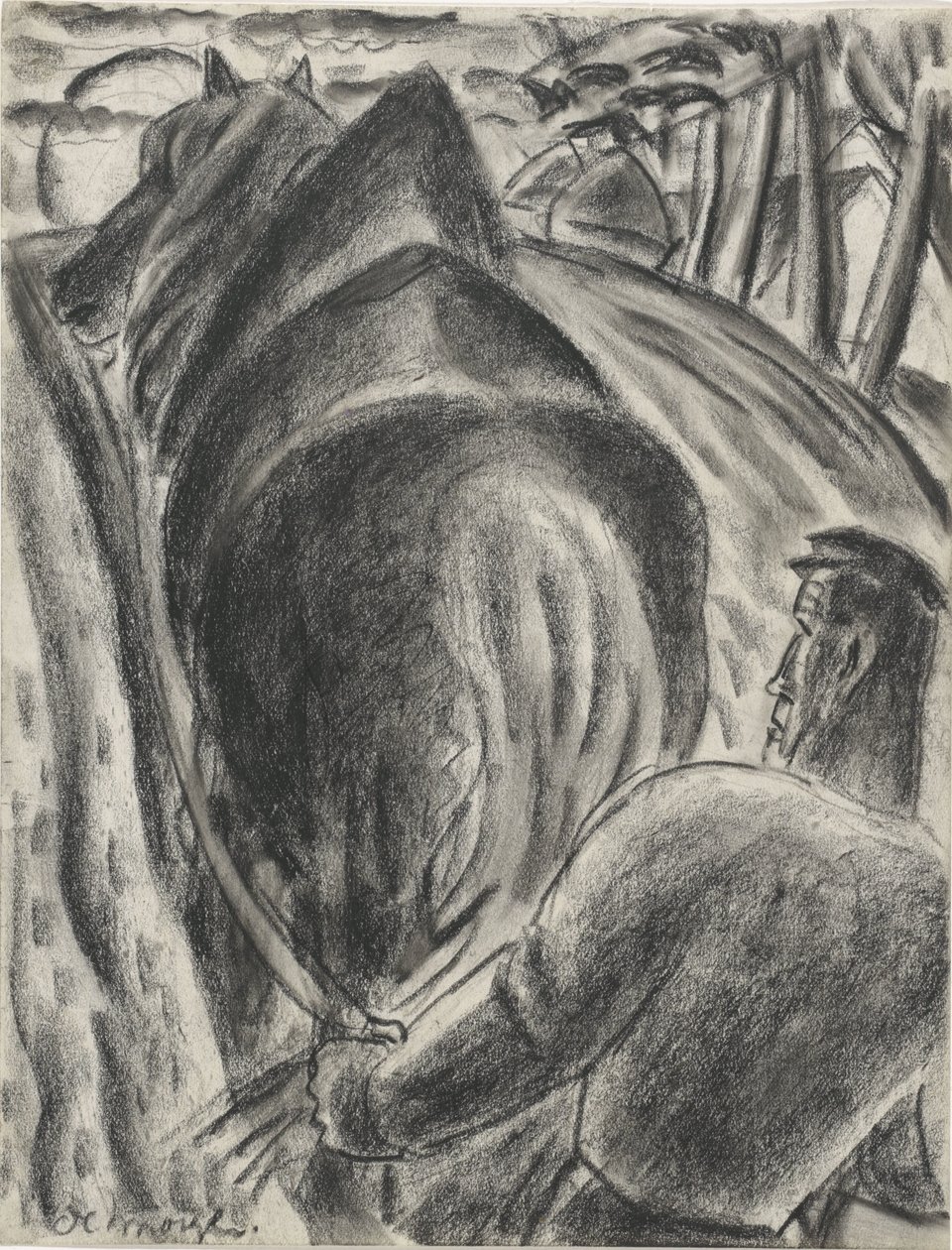 The Morning (titel på objekt) af Leo Gestel (signed by artist)