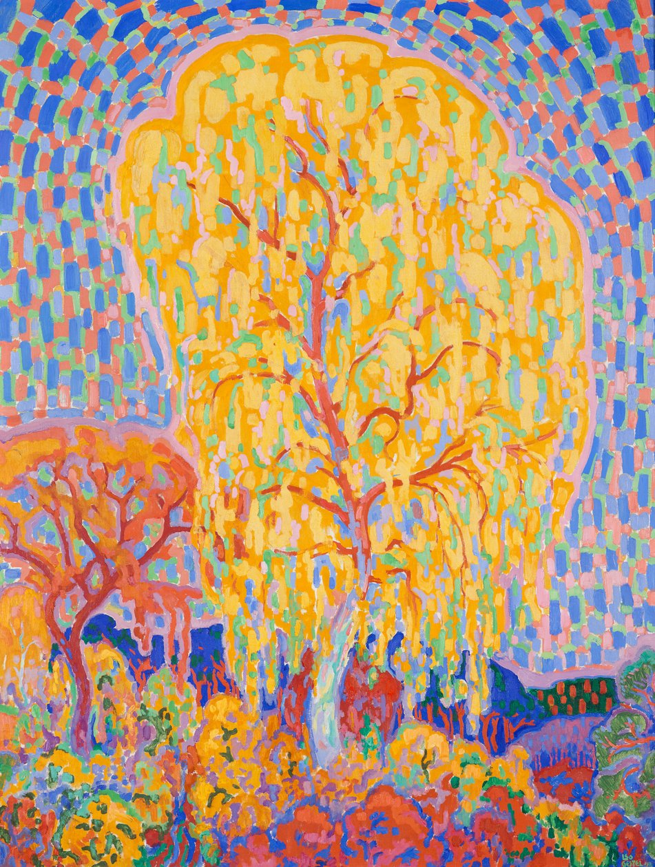 Efterårs træ af Leo Gestel