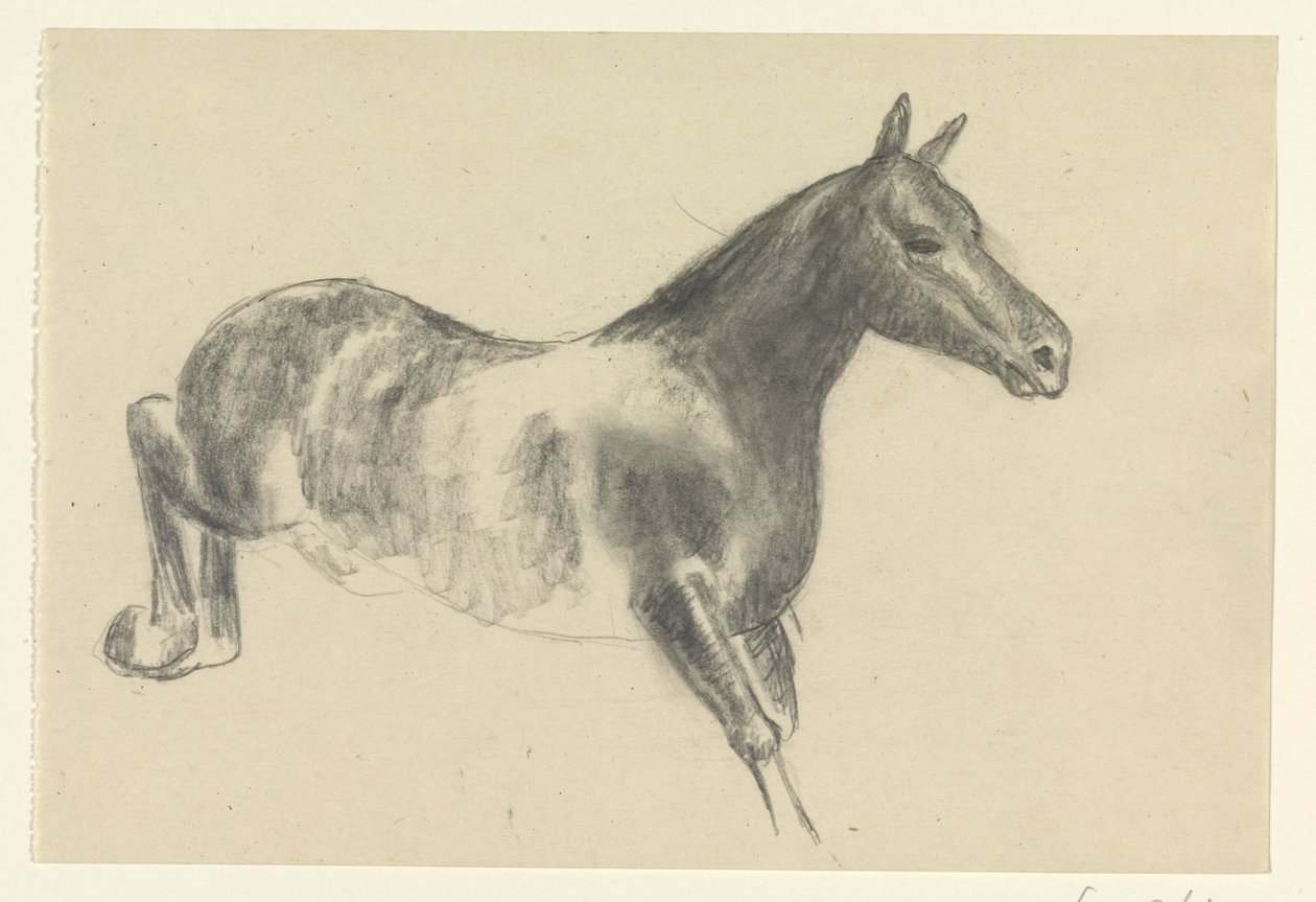 bukke hest af Leo Gestel