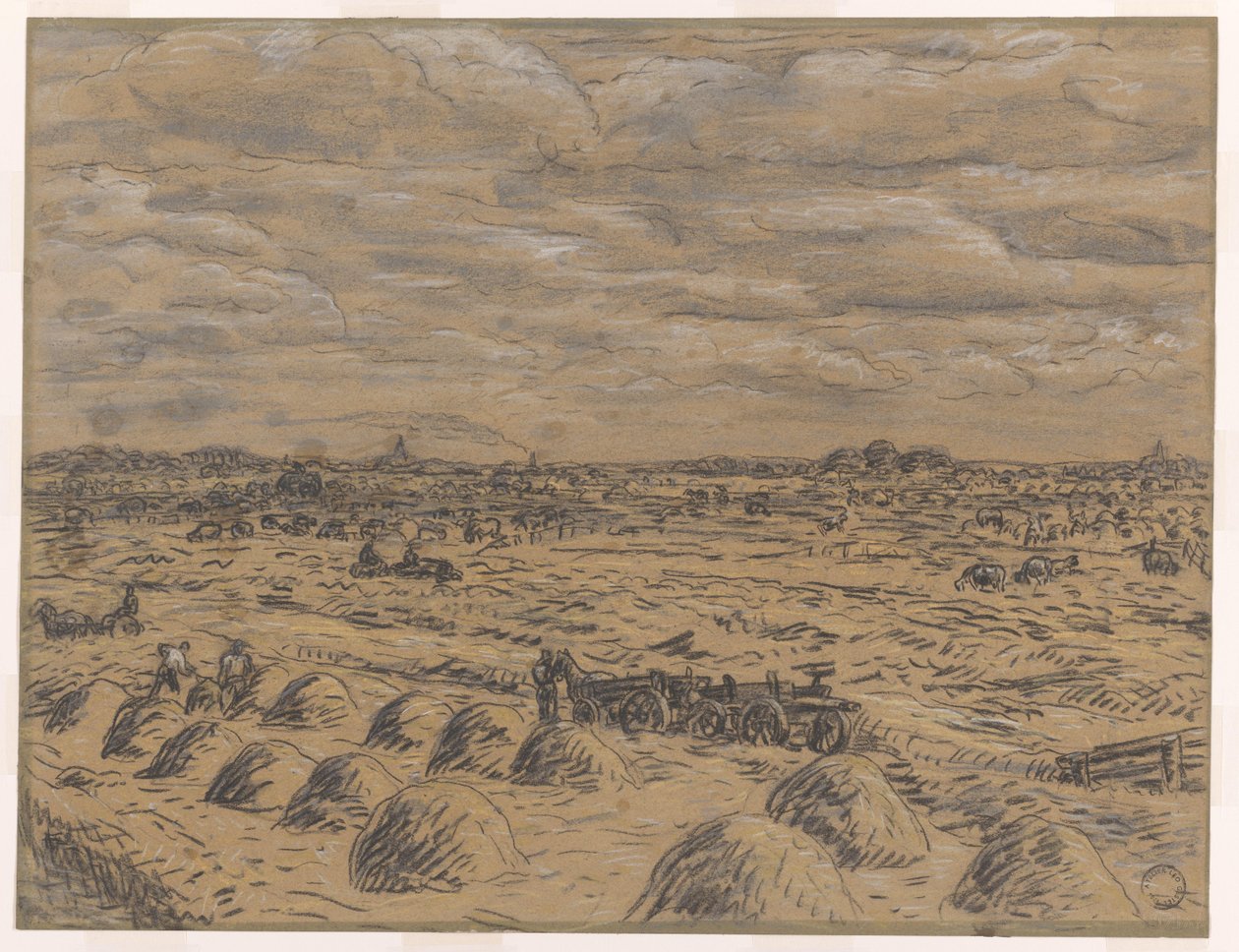 Eembrugge (titel på objekt) af Leo Gestel