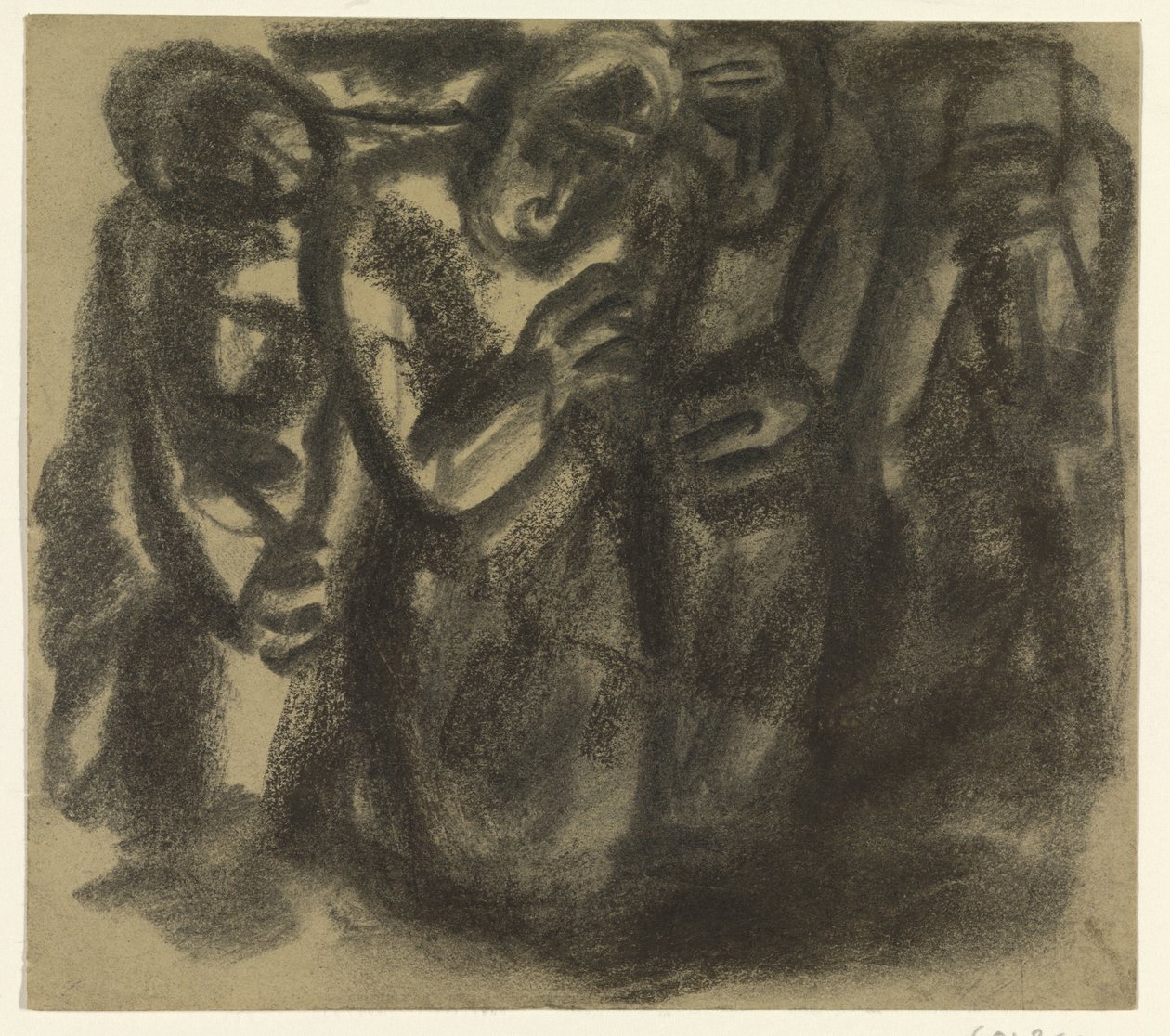 Gruppe af mennesker af Leo Gestel