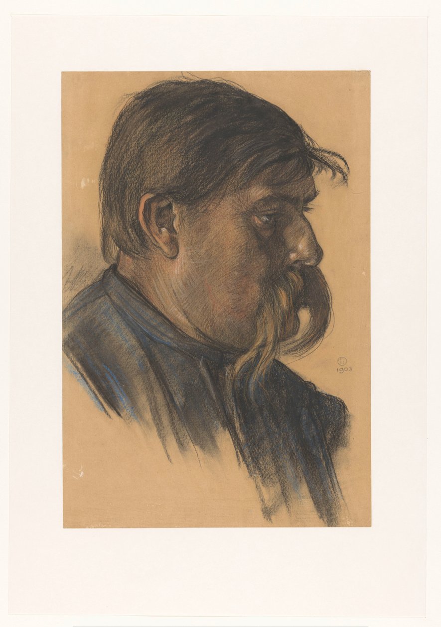 Leder af en havnearbejder af Leo Gestel