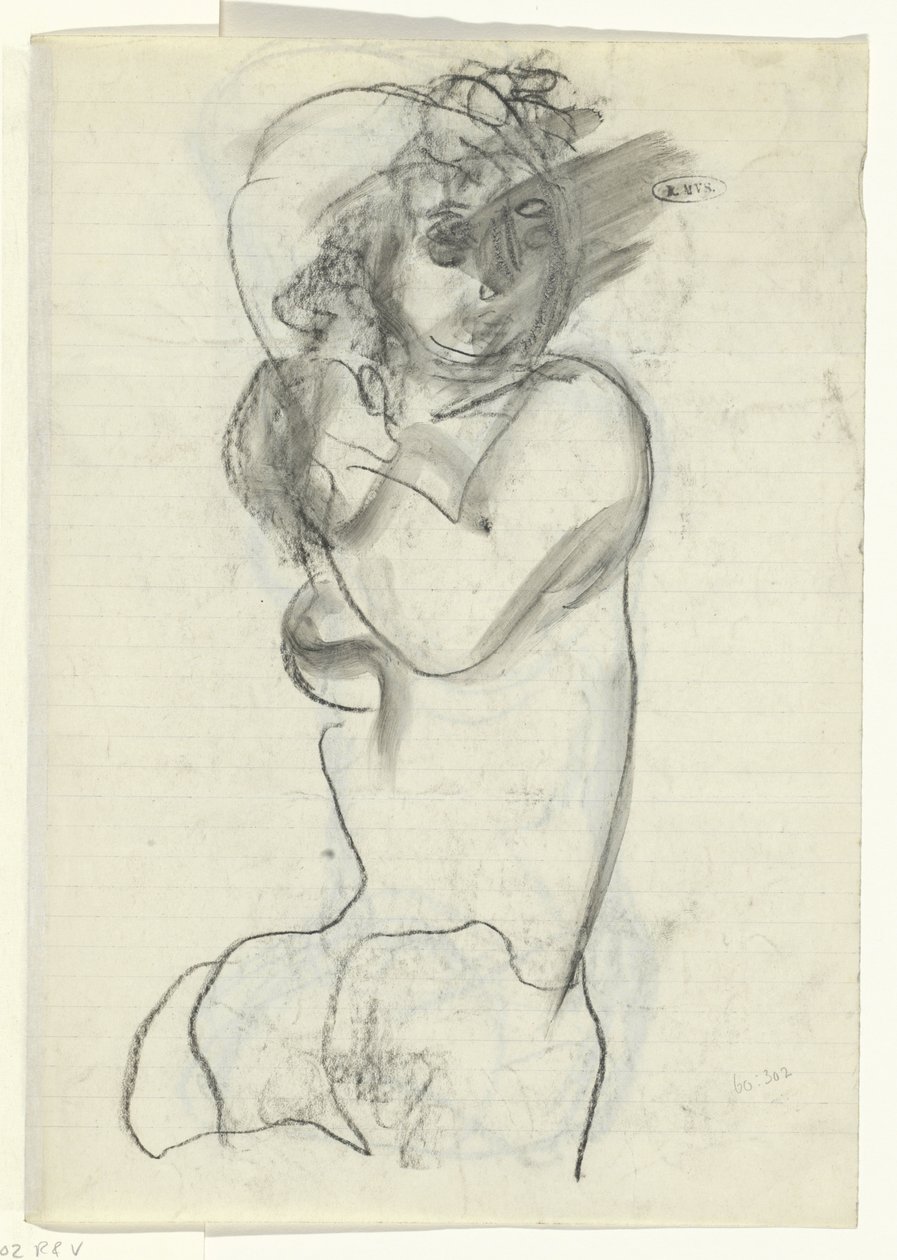 nøgen kvinde af Leo Gestel