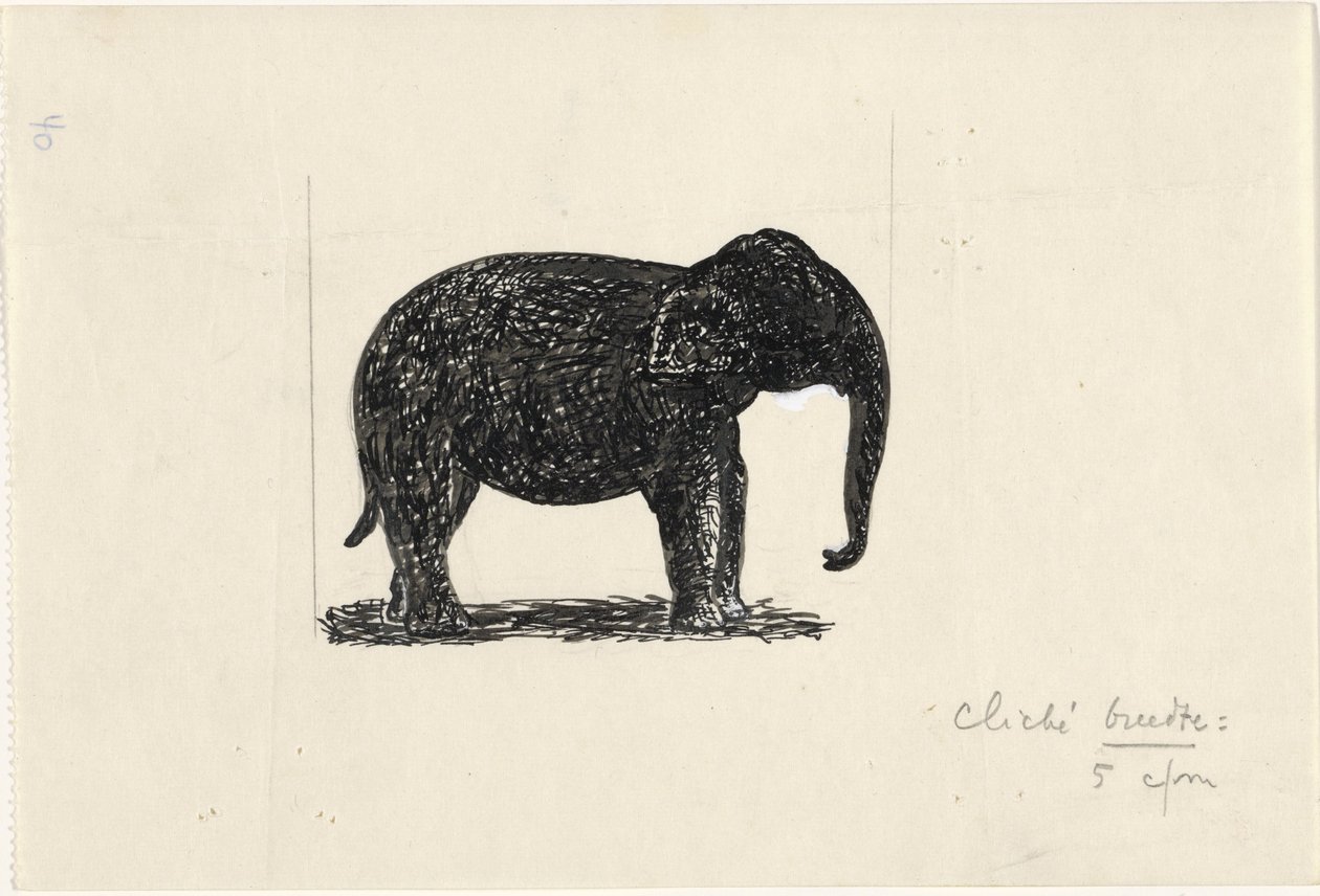 Elefant af Leo Gestel