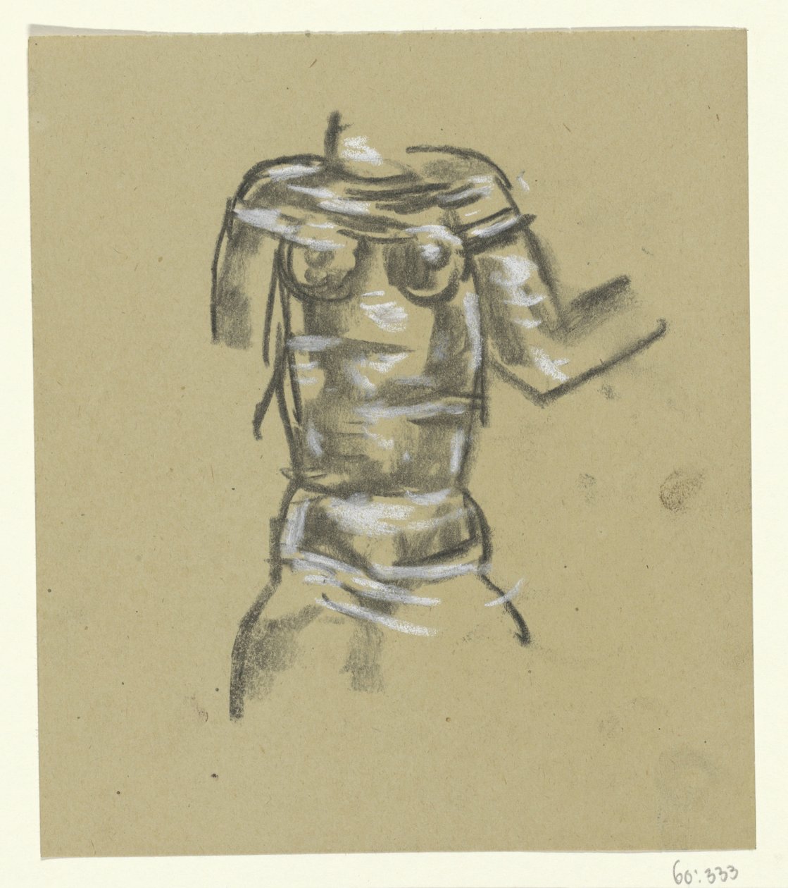 Torso af en kvinde af Leo Gestel