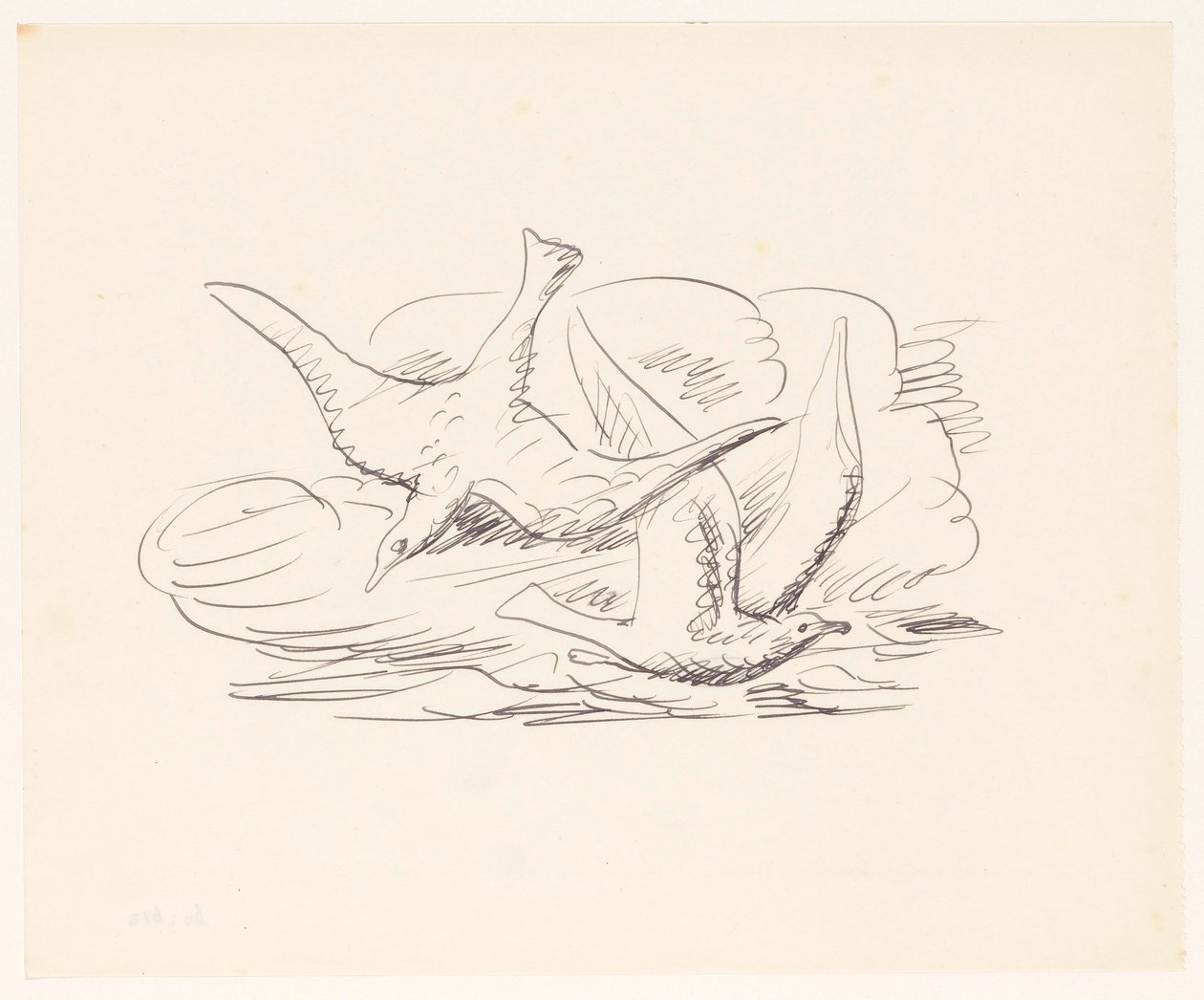 To måger af Leo Gestel