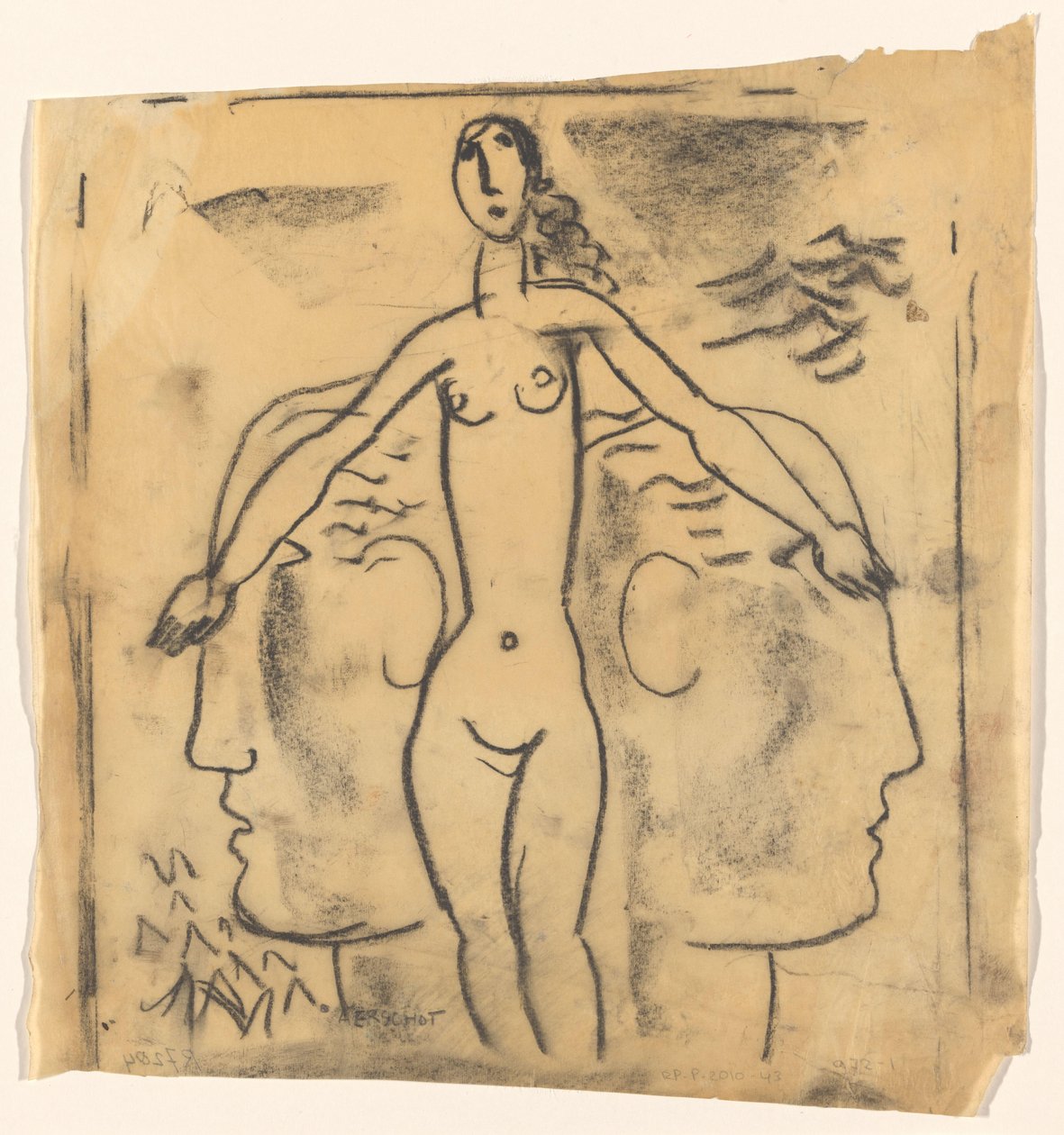 Weiblicher Akt af Leo Gestel