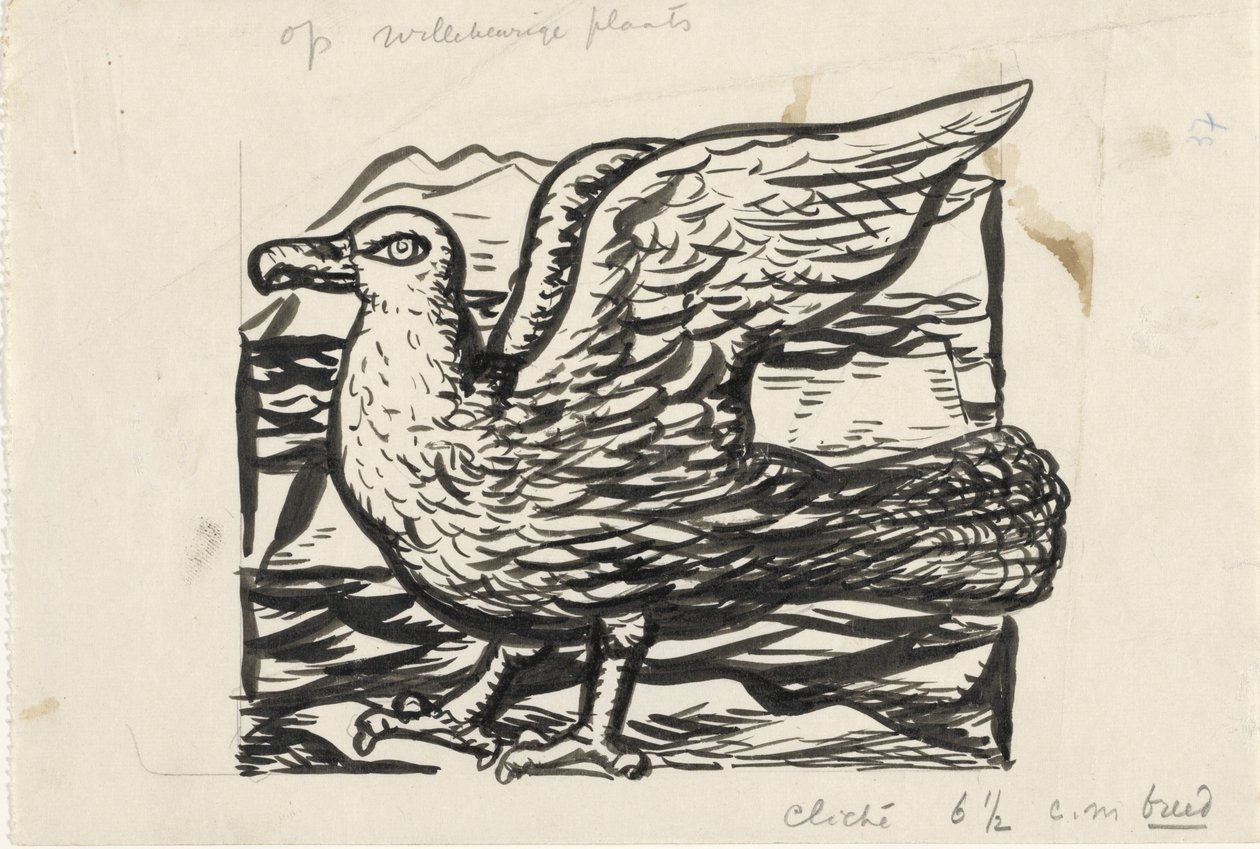 Måge af Leo Gestel