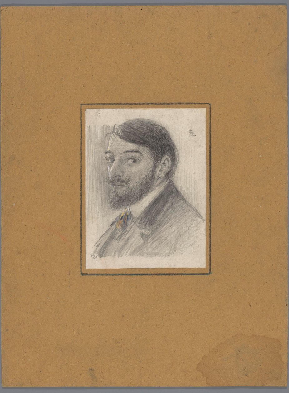 Selvportræt af Leo Gestel af Leo Gestel