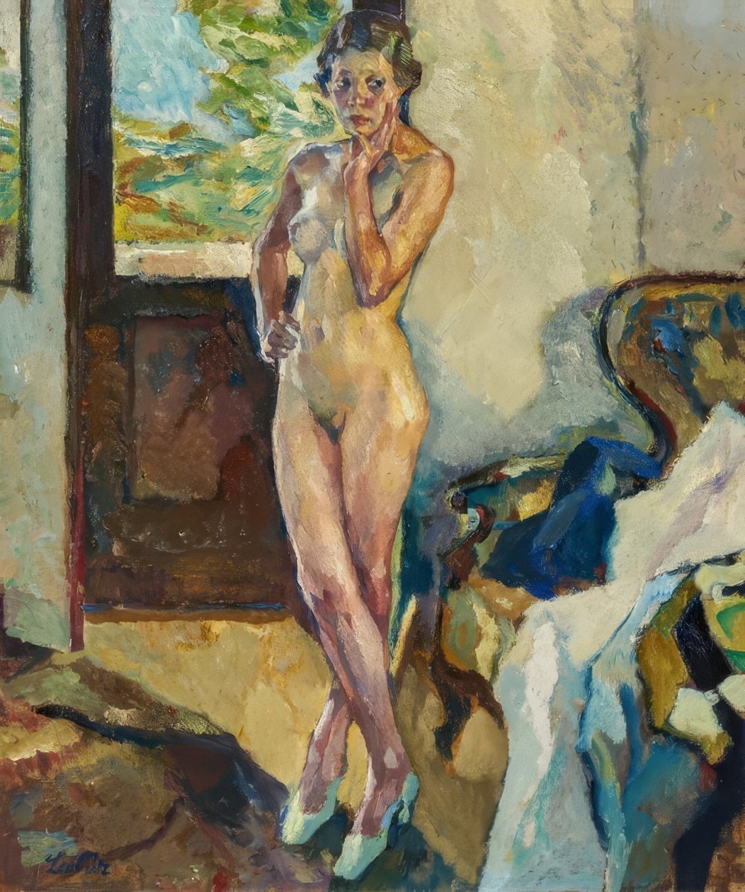 Ved vinduet af Leo Putz