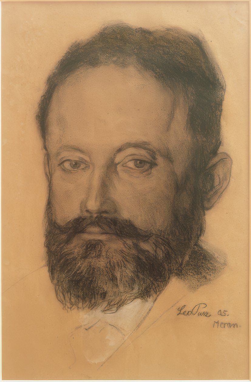 Gentleman portræt af Leo Putz