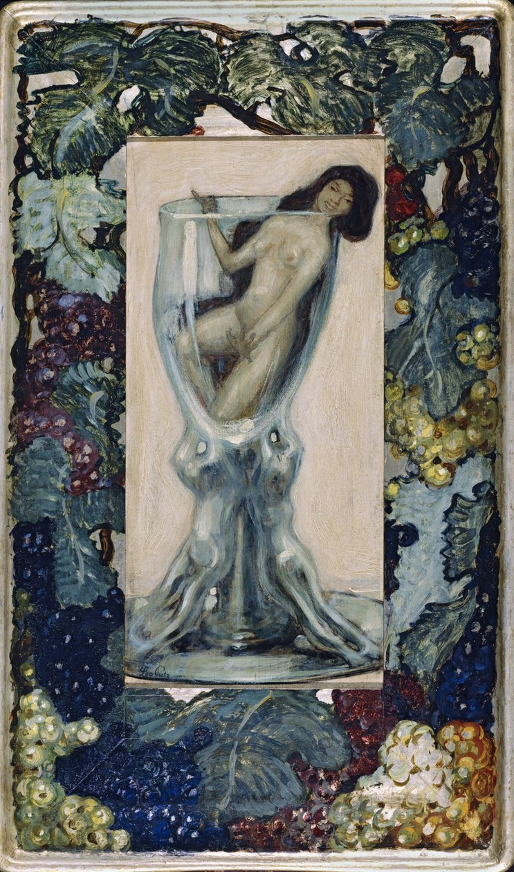 pige i glasset af Leo Putz