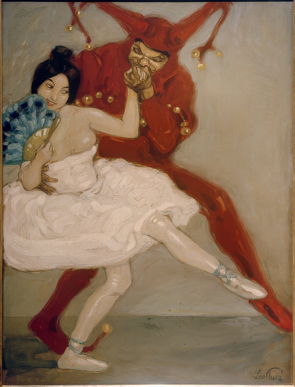 Till Eulenspiegel og balletdanser af Leo Putz