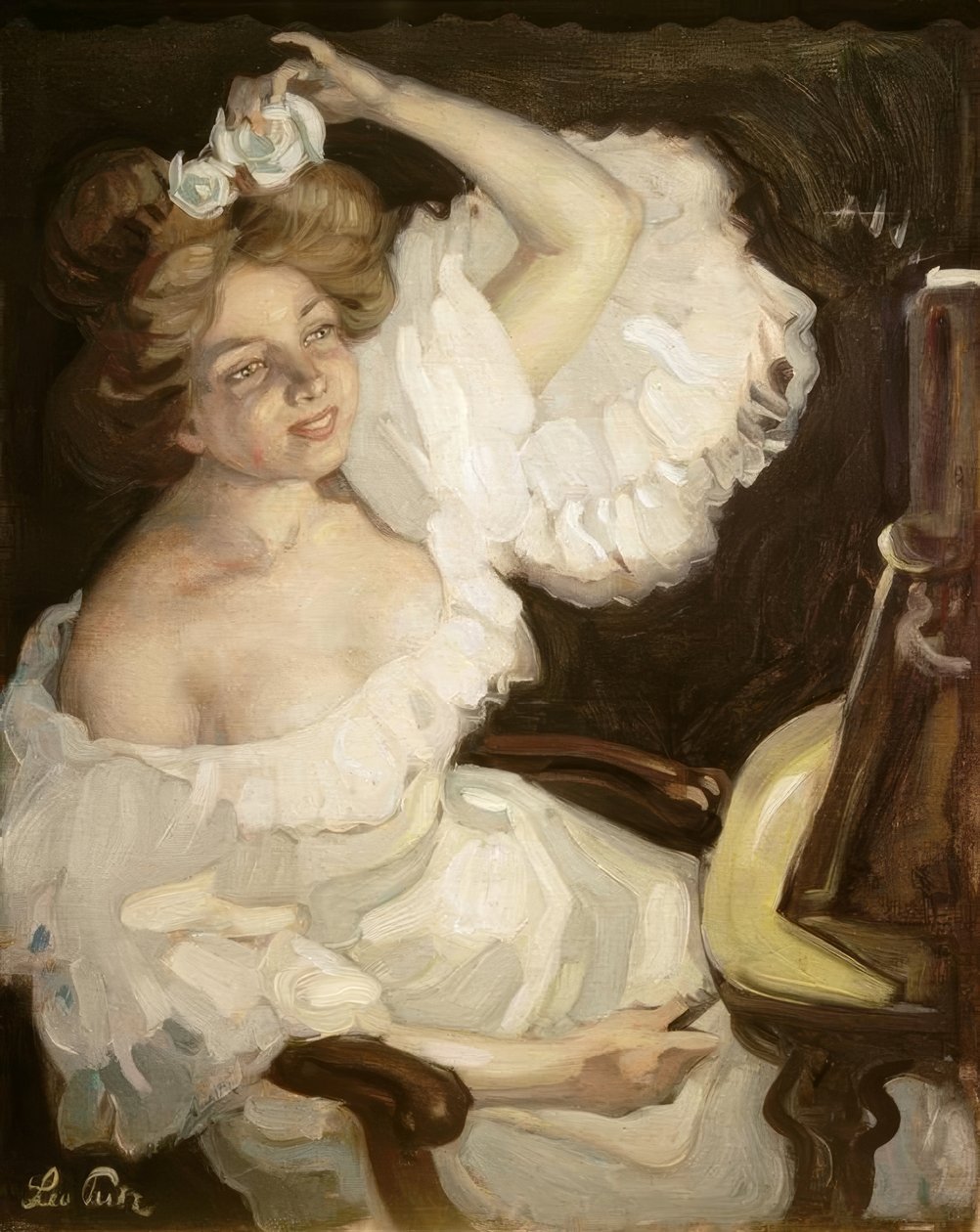 Foran spejlet af Leo Putz