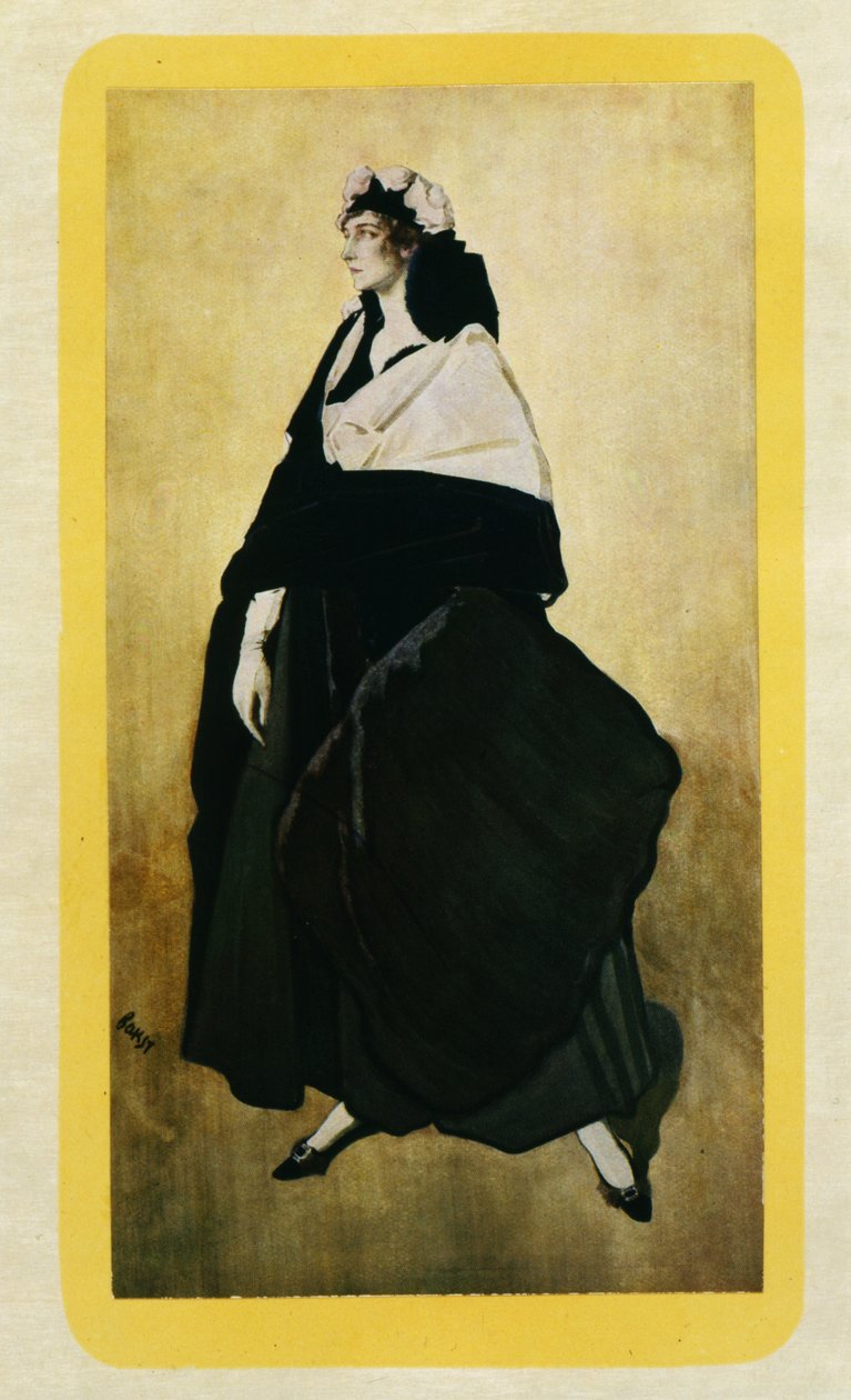 Portræt af Ida Lvovna Rubinstein (ca.1885-1960) af Leon Bakst