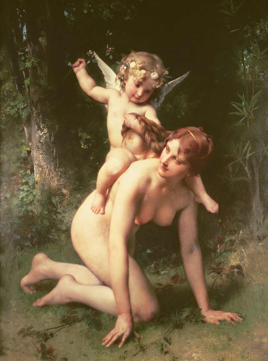 Kærligheden erobrer, 1880 af Leon Bazile Perrault