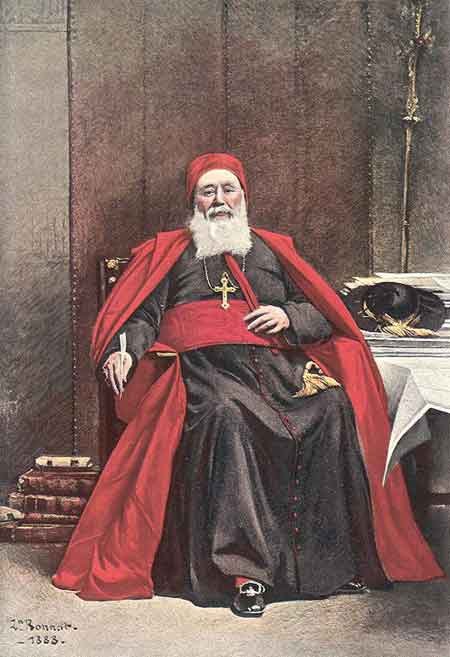 Le kardinal Charles Lavigerie, arkæveque dAlger 1825-1892n af Leon Joseph Florentin Bonnat