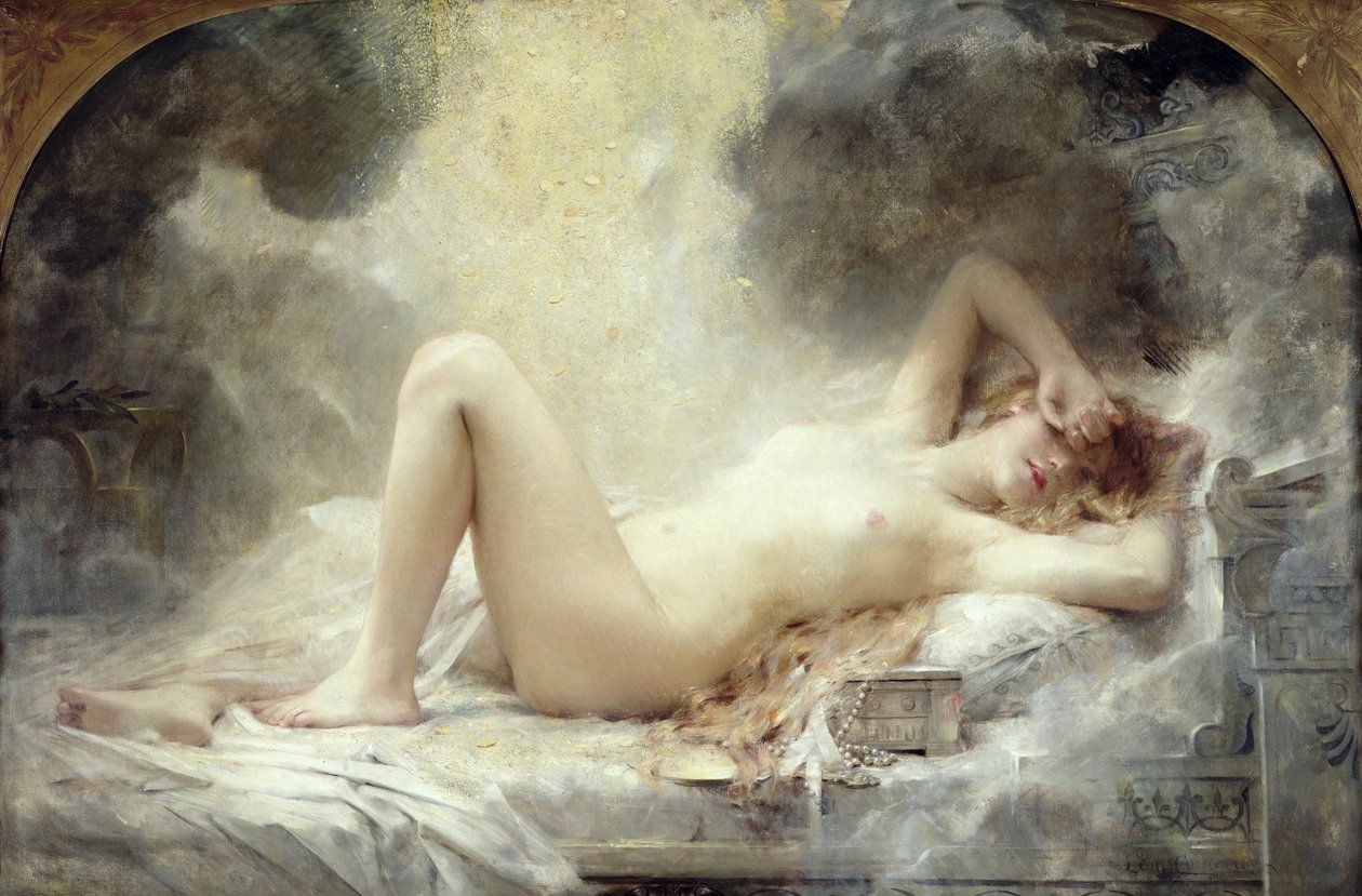 Gyldent regn af Leon Francois Comerre