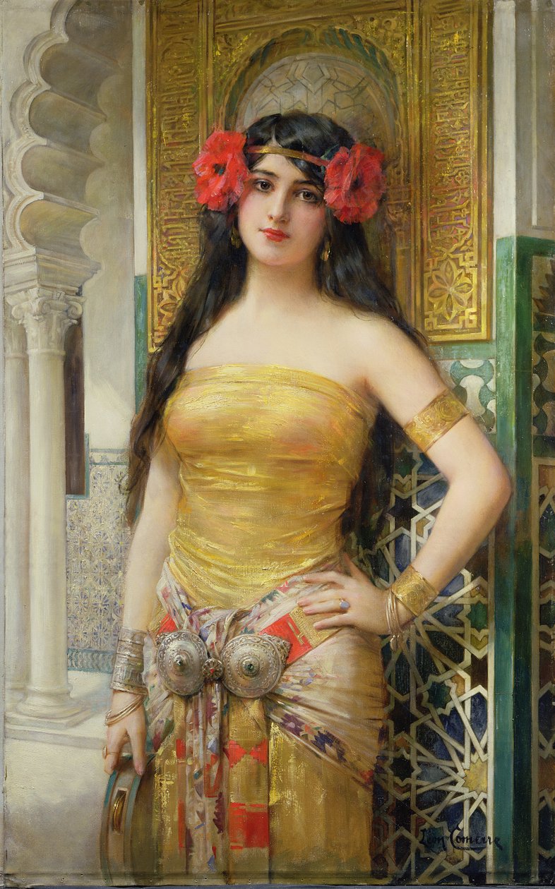 Den orientalske kvinde af Leon Francois Comerre